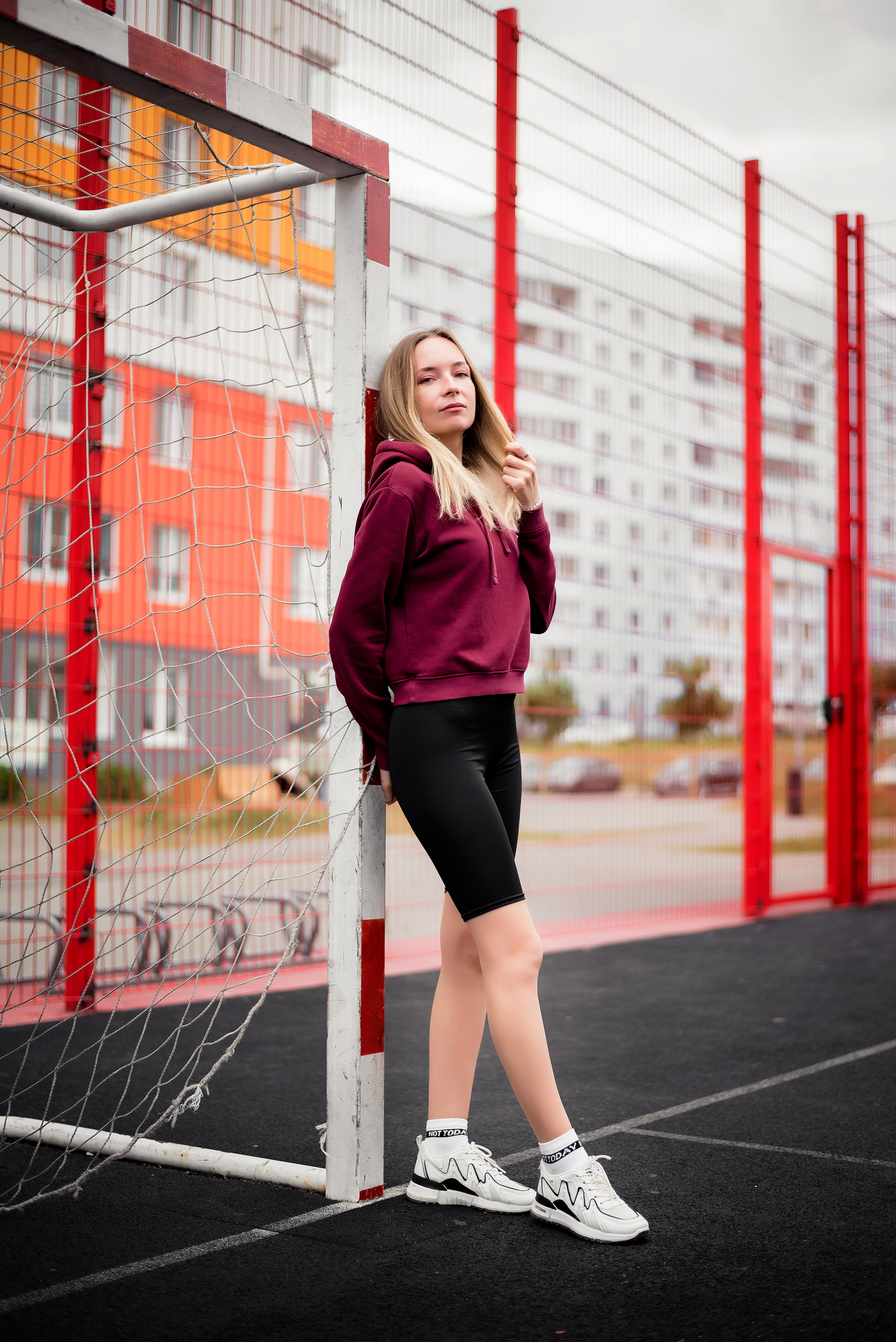 Наталья на спортивной площадке. Бжицких Виталий — фотограф г. Ульяновск