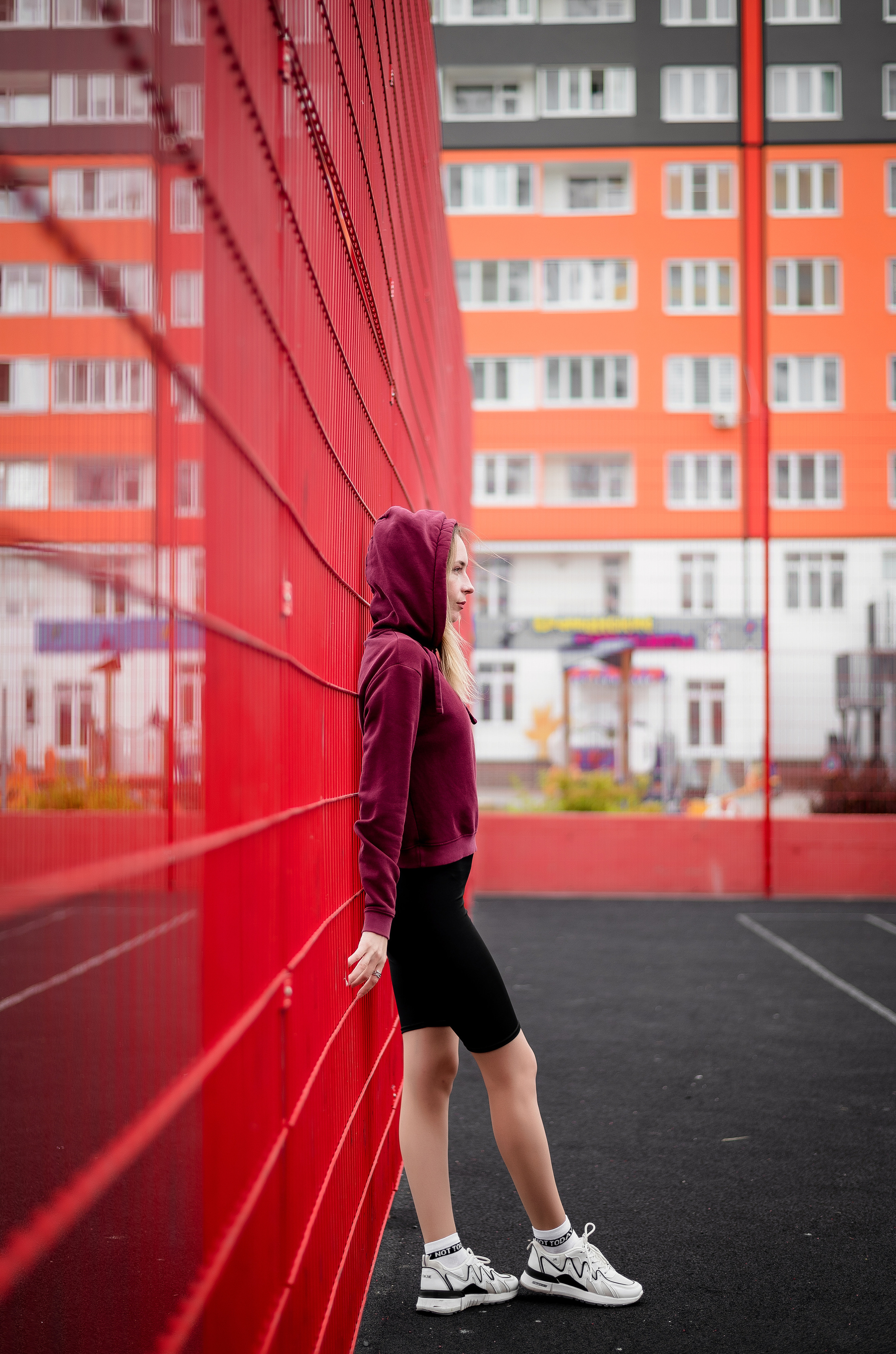 Наталья на спортивной площадке. Бжицких Виталий — фотограф г. Ульяновск