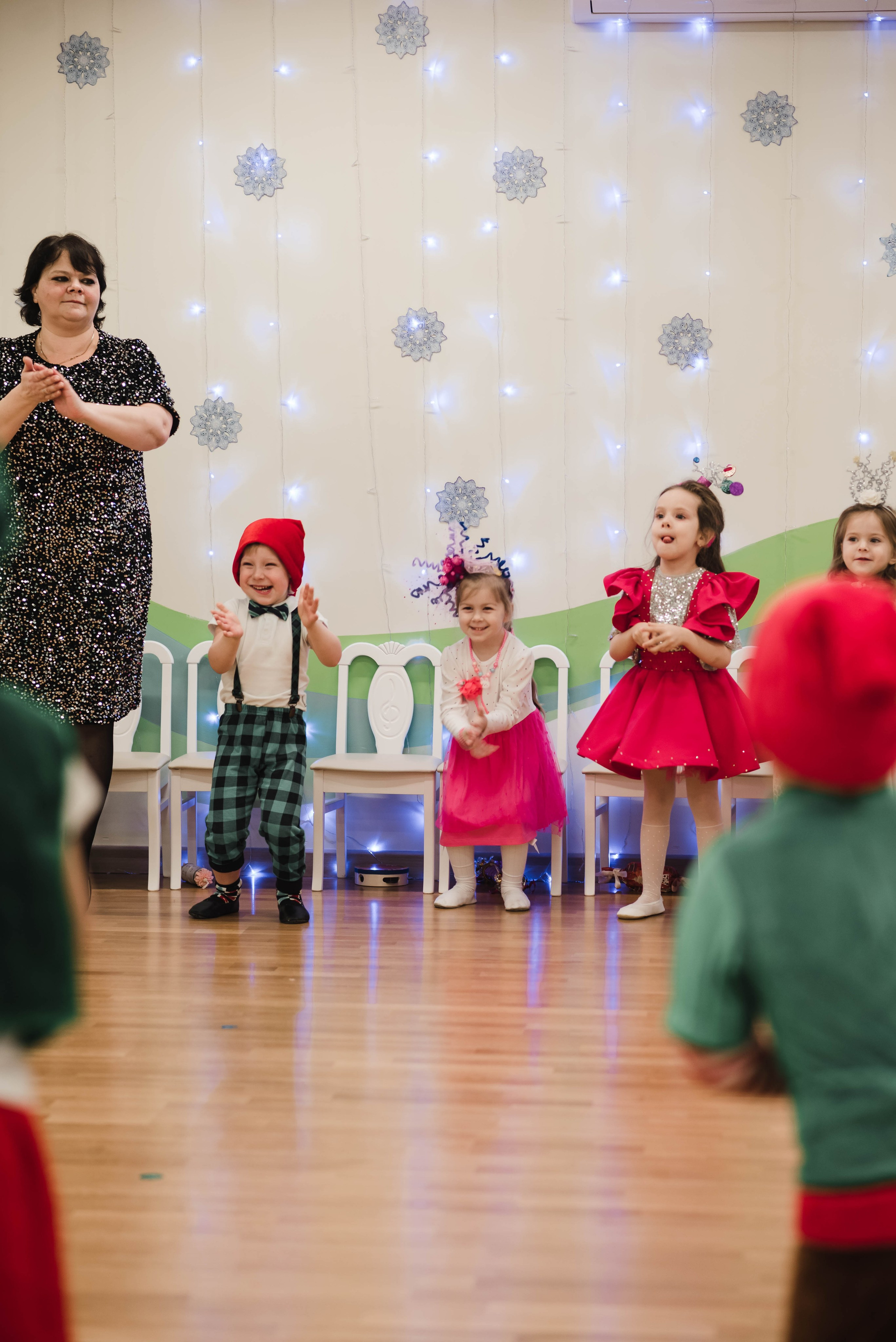 Детский садик Новый год. Фотограф в Москве новорожденные свадьбы семьи Дарья Ларионова