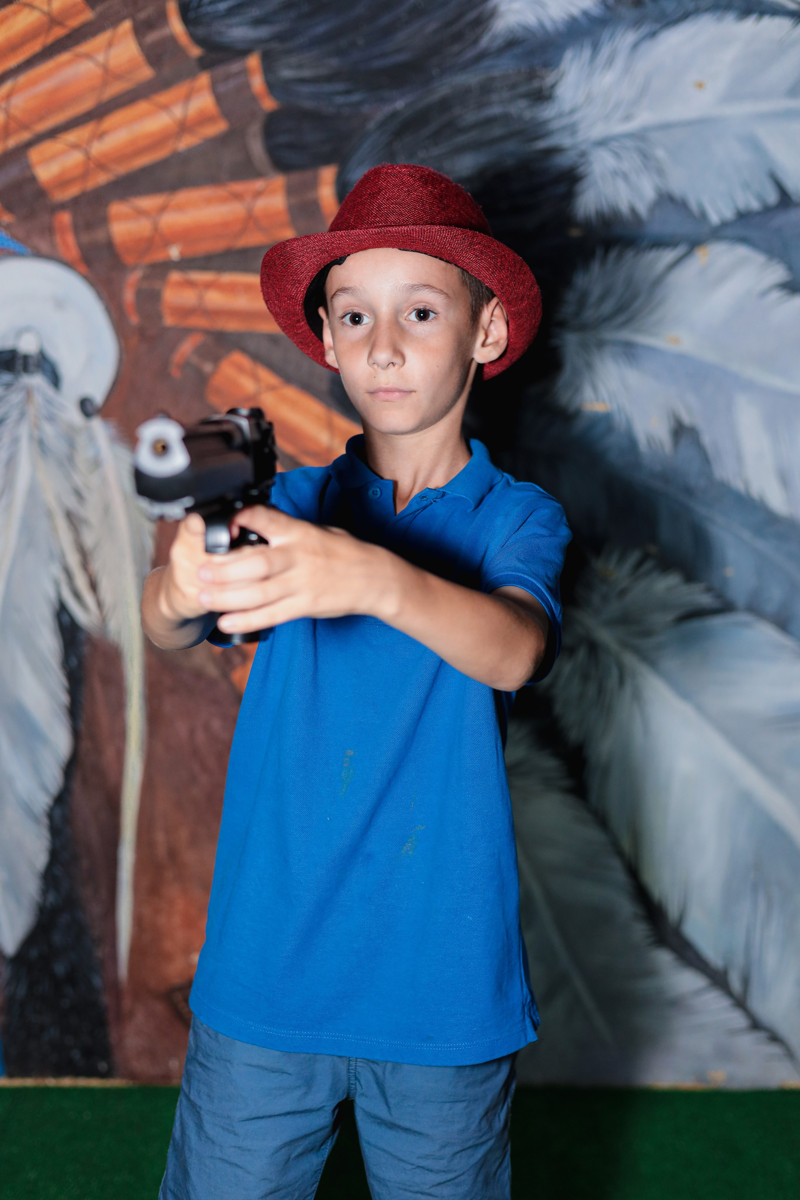 День рождение в стрелковом клубе. Фотограф Надршина Лилия