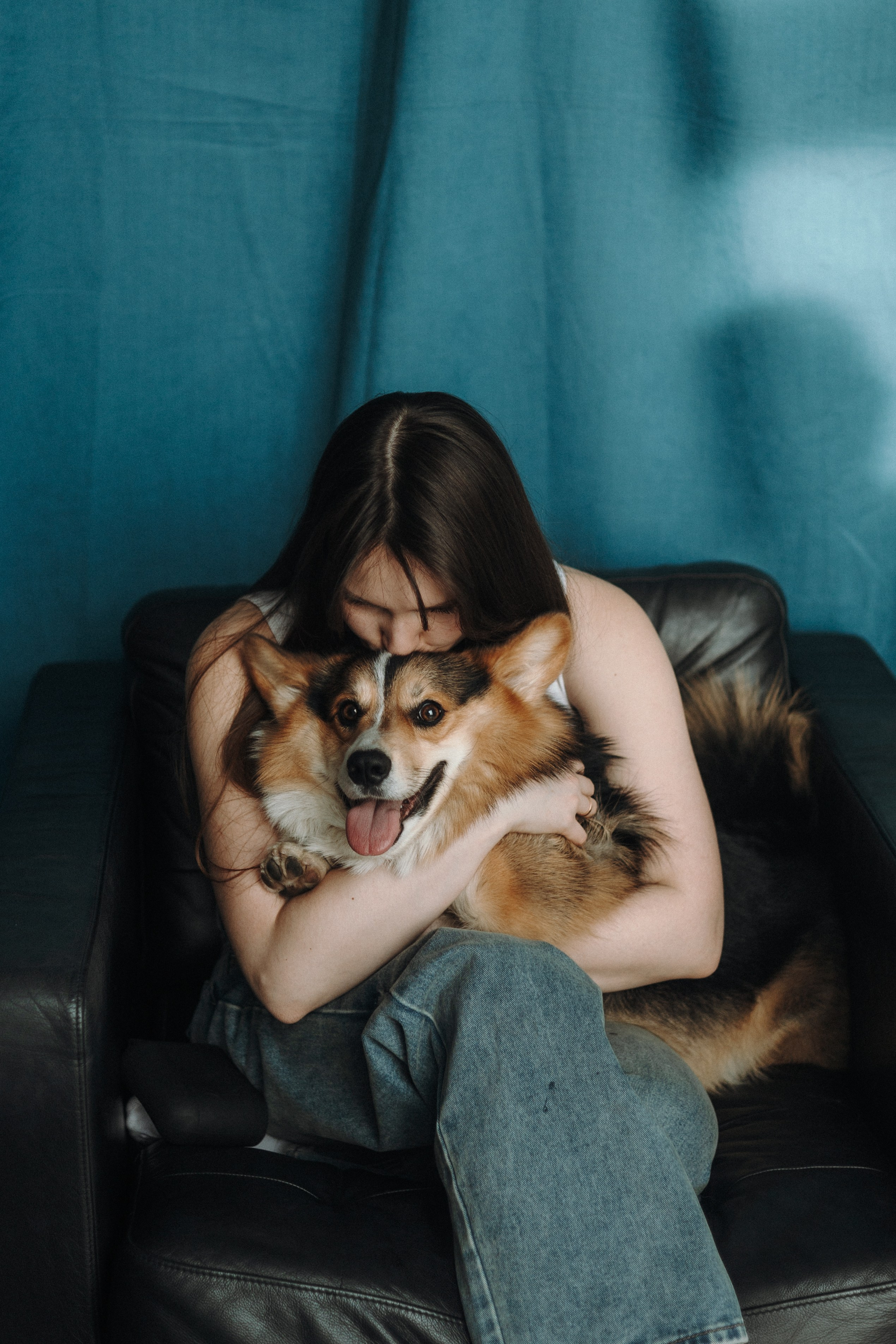 Настя и Коржик. Фотограф — Анималист | Санкт-Петербург