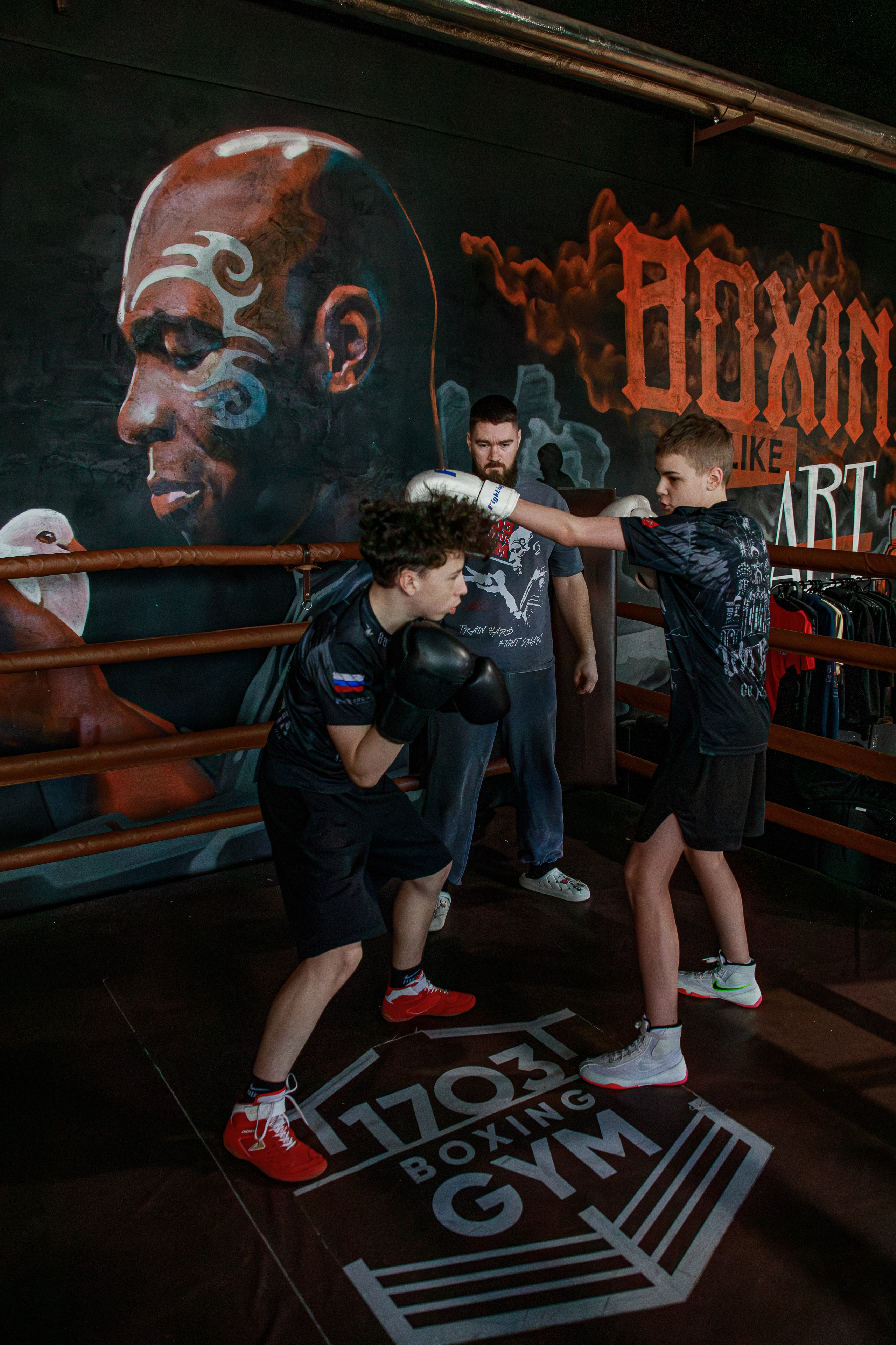 1703 Boxing GYM. Фотограф в Санкт-Петербурге Таня Михайлова