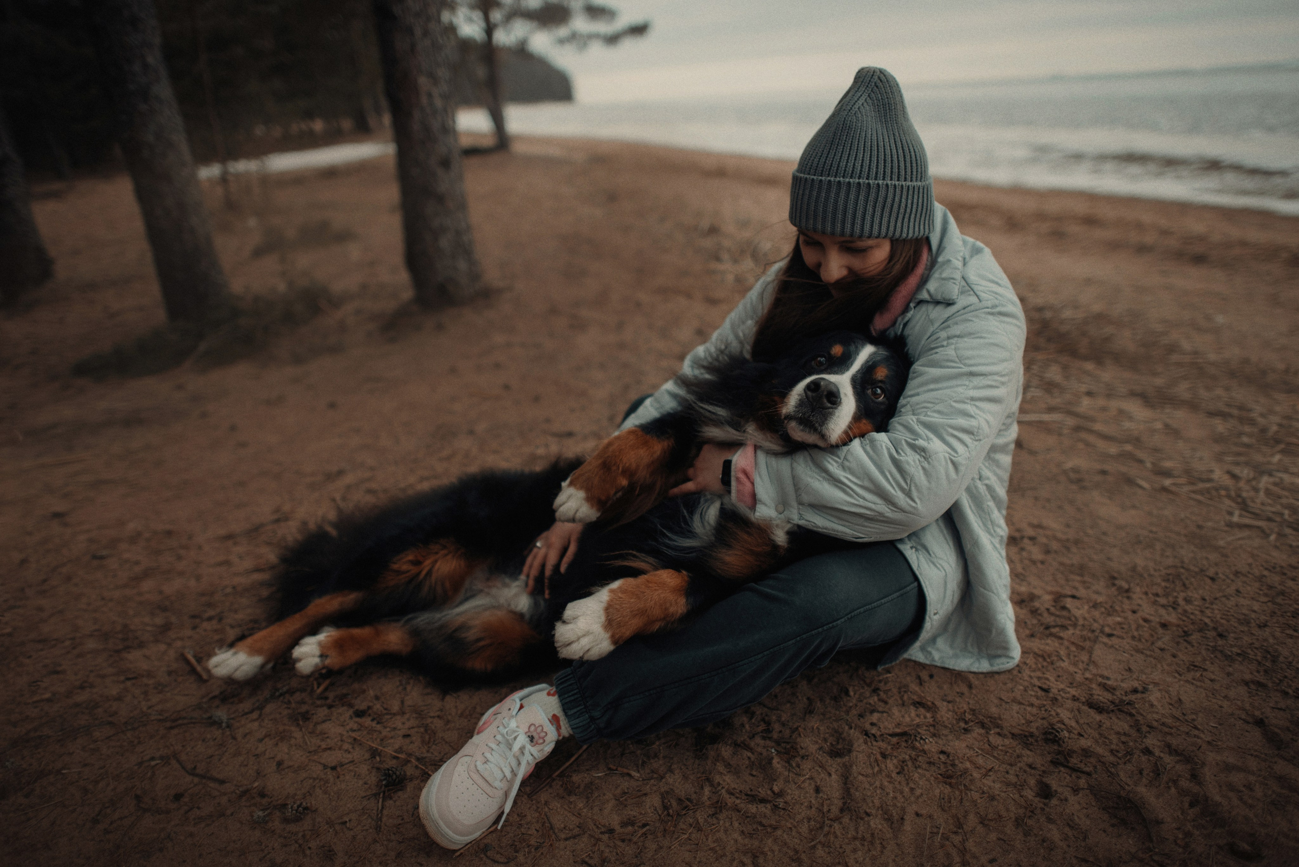 Прогулка: берн Пума, Фрэнк и Юля в Питере. Портфолио