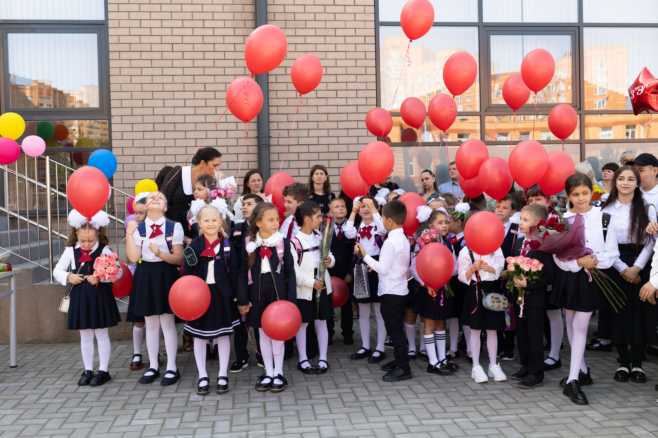 Линейка 1 сентября. Профессиональный Фотограф в Москве Андрей Славнов