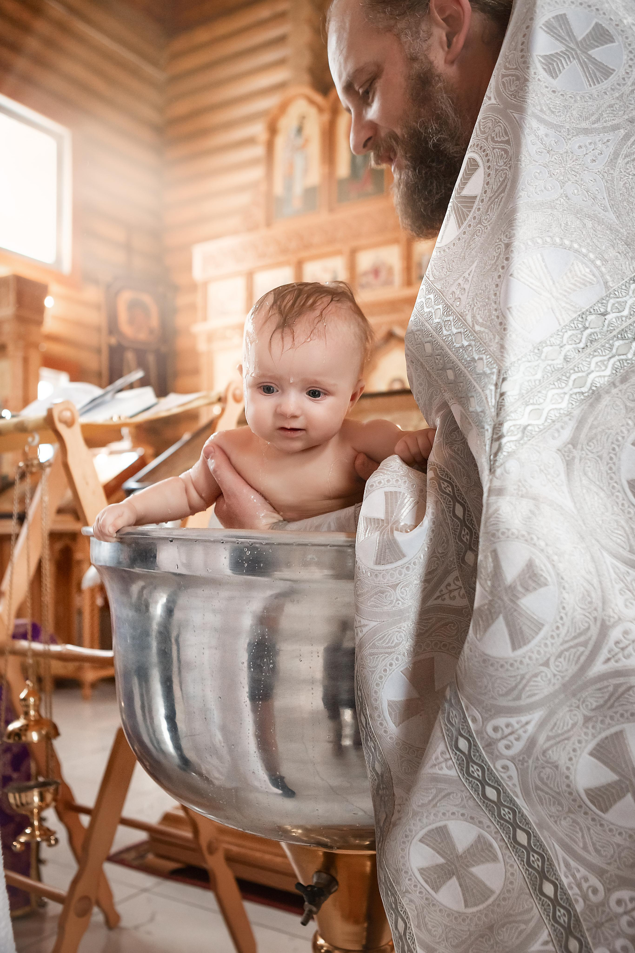 Таинство крещения Настеньки. Детский, семейный фотограф в Южно-Сахалинске, Невельске и Холмске