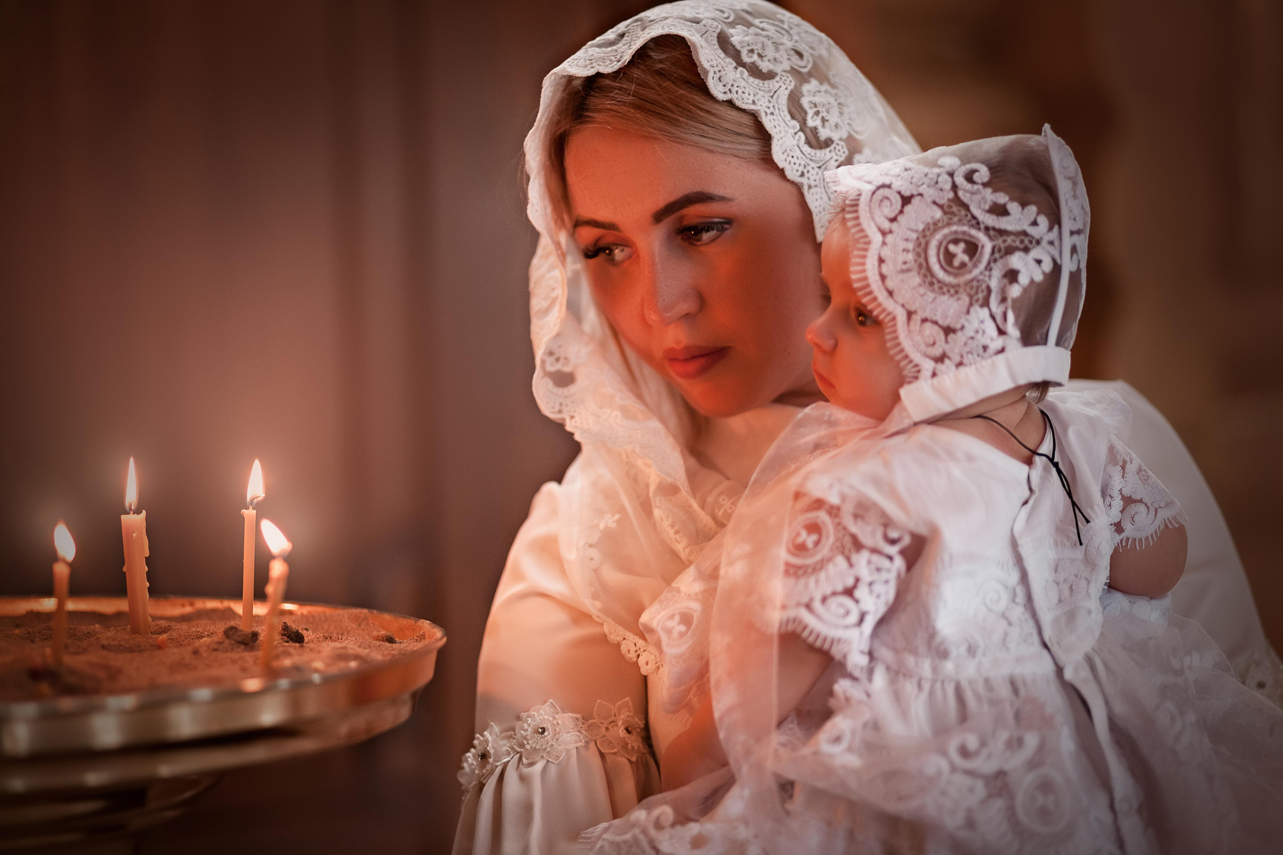 Таинство крещения Настеньки. Детский, семейный фотограф в Южно-Сахалинске, Невельске и Холмске