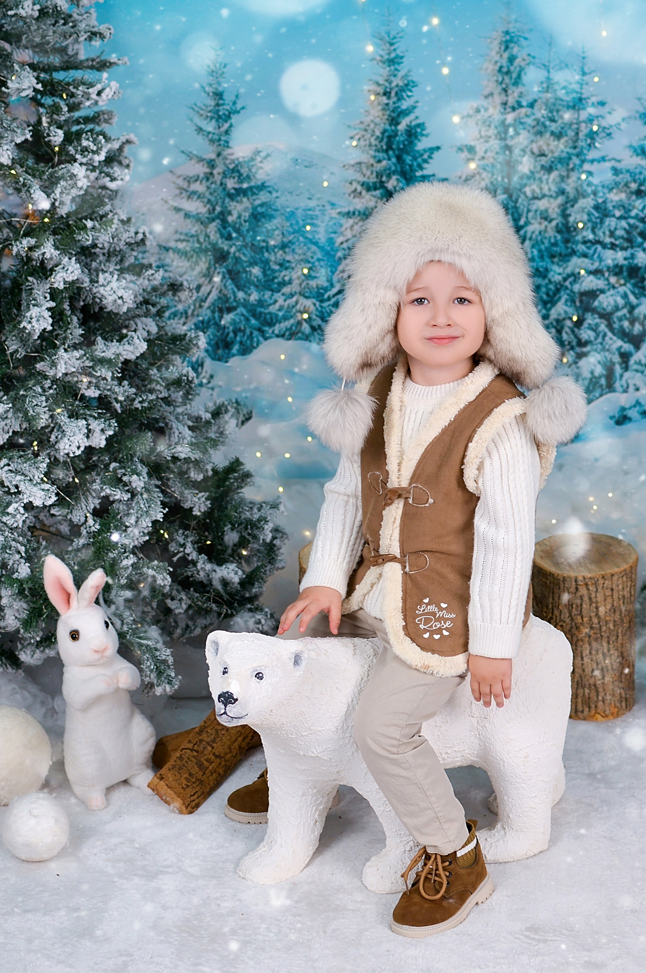 Новогодняя семейная фотосессия в Краснодаре 2023-2024. Фотограф новорожденных Краснодар Малышенко Надежда