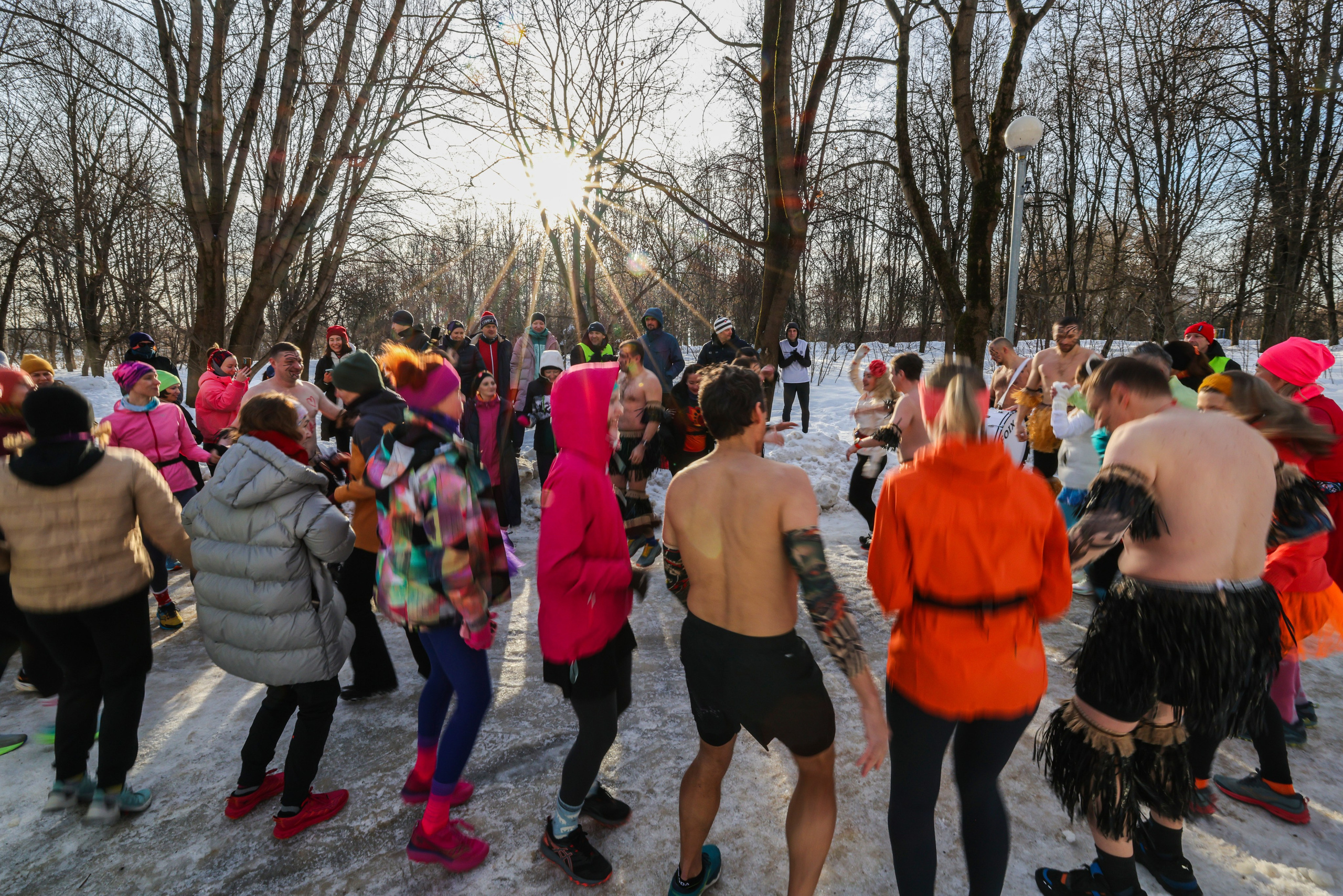 Тушиноги умеют поздравлять — 07.03.26. Фотограф Сергей Ловкий