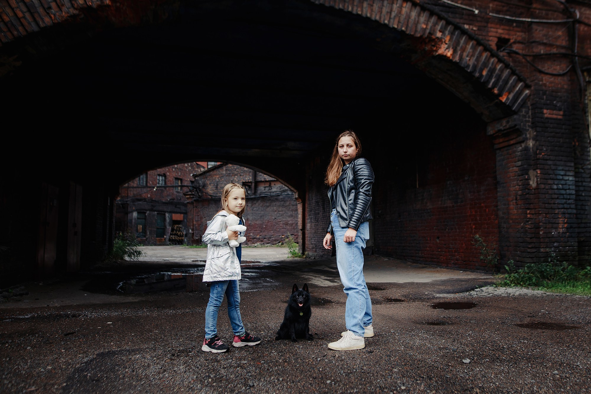 Саша, Маша и шипперке Йети. Фотограф-анималист Mary Mart — Москва, Питер