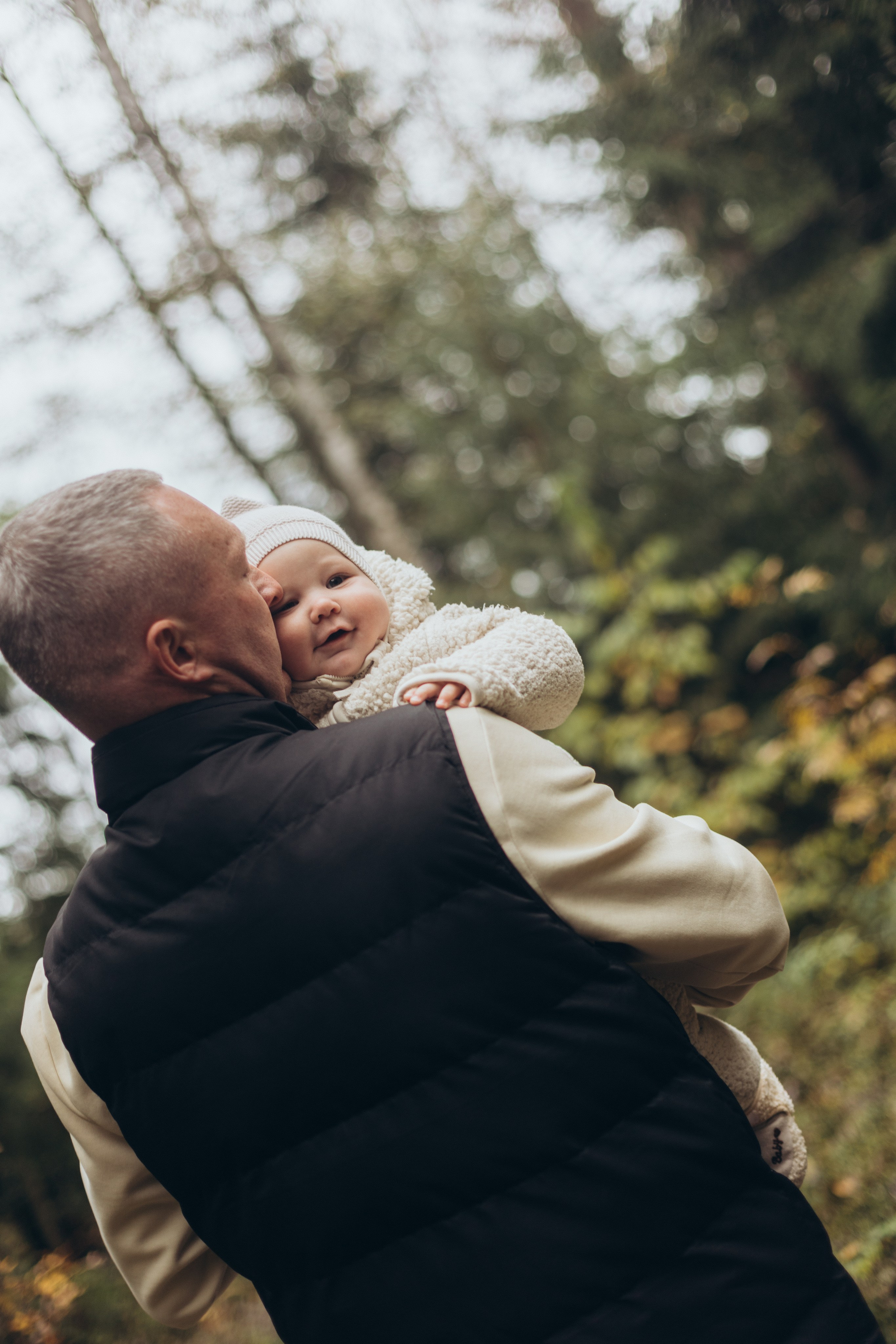 В осеннем лесу. Фотограф из Петербурга