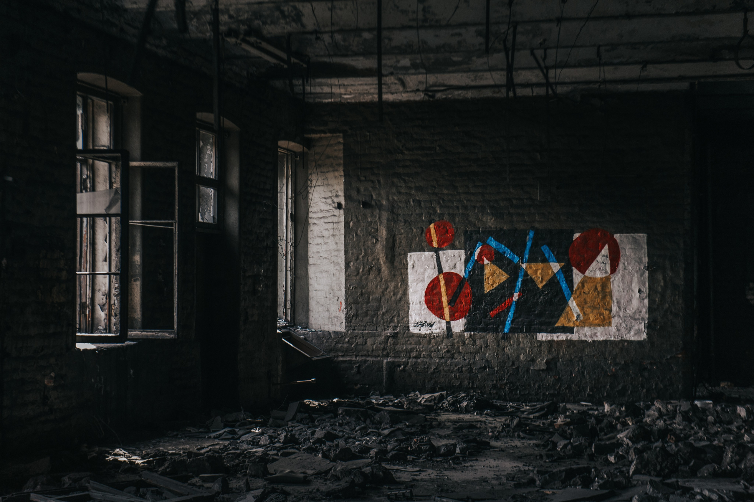 Завод «Красный треугольник». Руины. Портретный и лайфстайл фотограф в Санкт-Петербурге