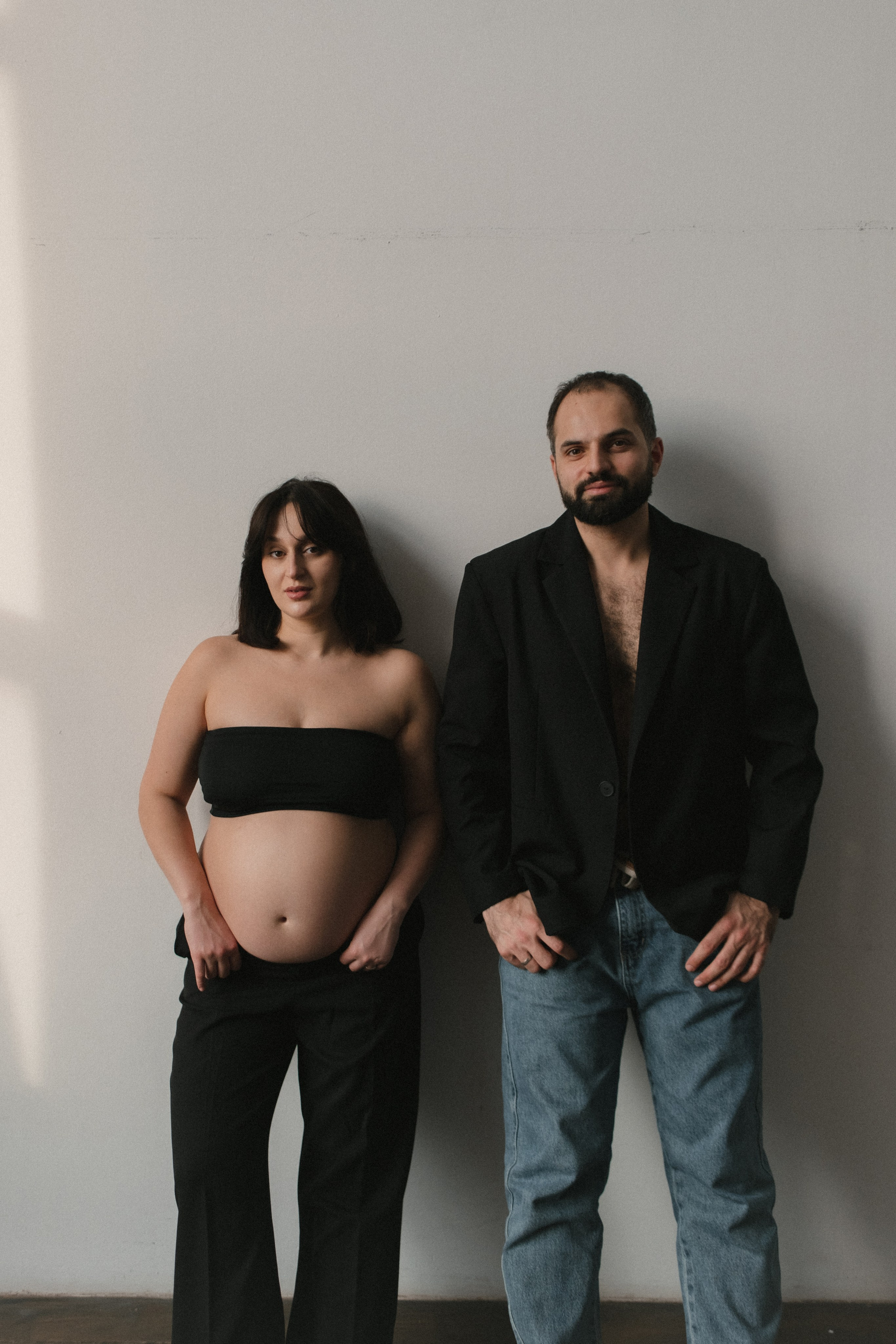 Съемка беременности с мужем. Семейный видеограф в Москве Руслана Синицына