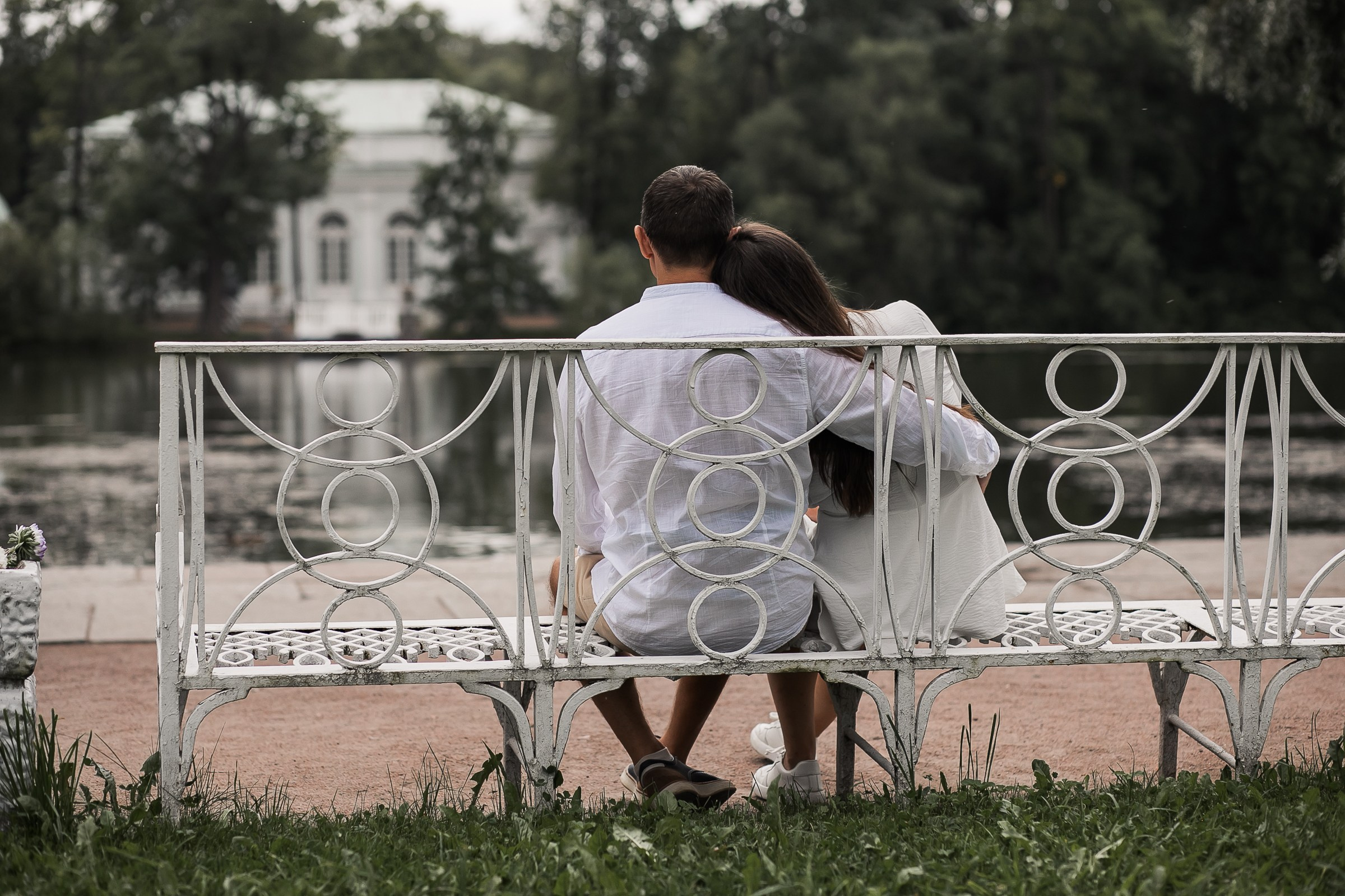 Вероника и Александр. Прогулка в Екатерининском парке. Свадебный и семейный фотограф в Колпино и СПб Юлия Папанова
