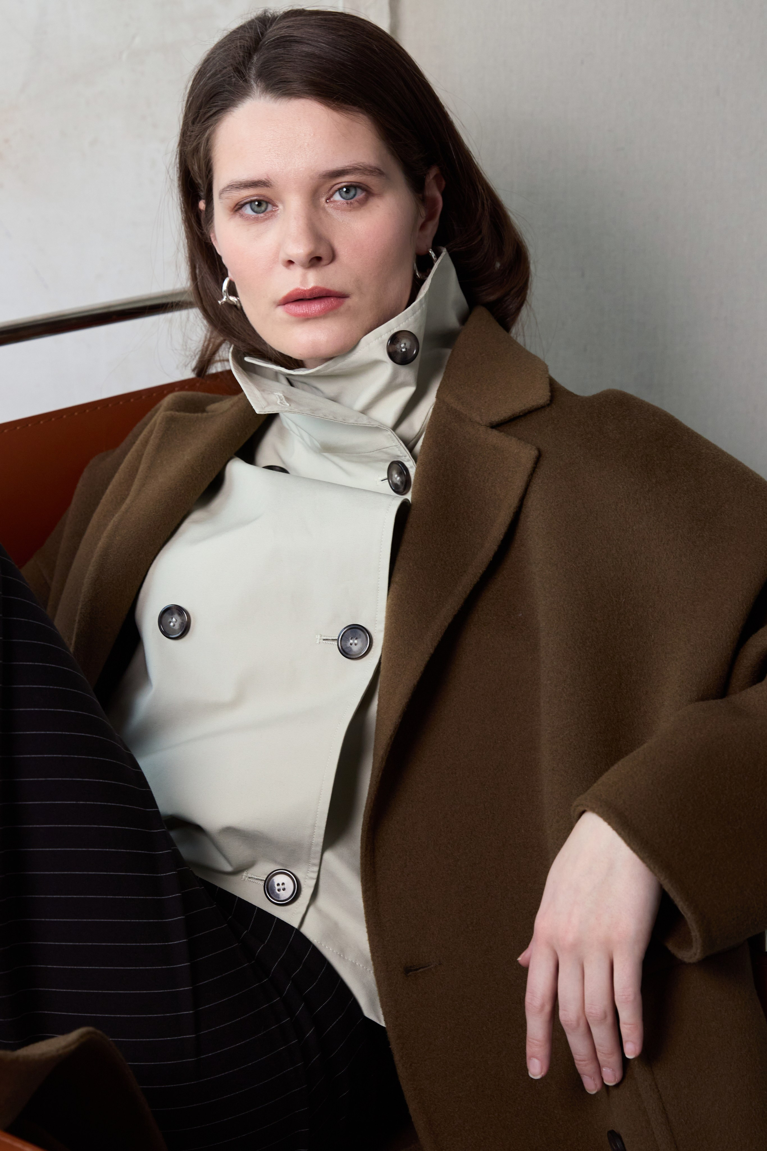 Верхняя одежда. Лукбук — весна. Визажист для брендов, Фэшн продюсер Олеся Глушкова