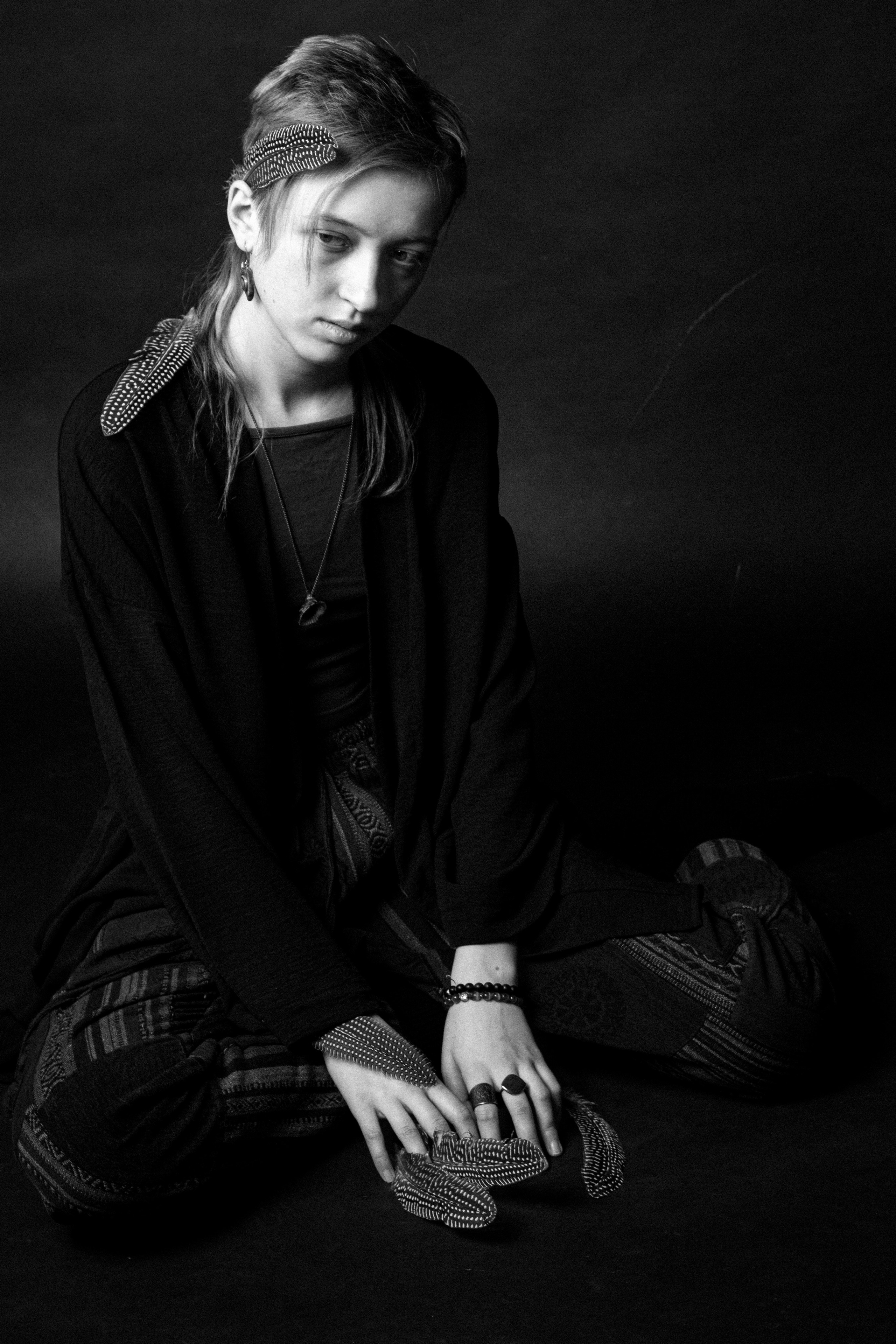 Художественный портрет BW. Главная