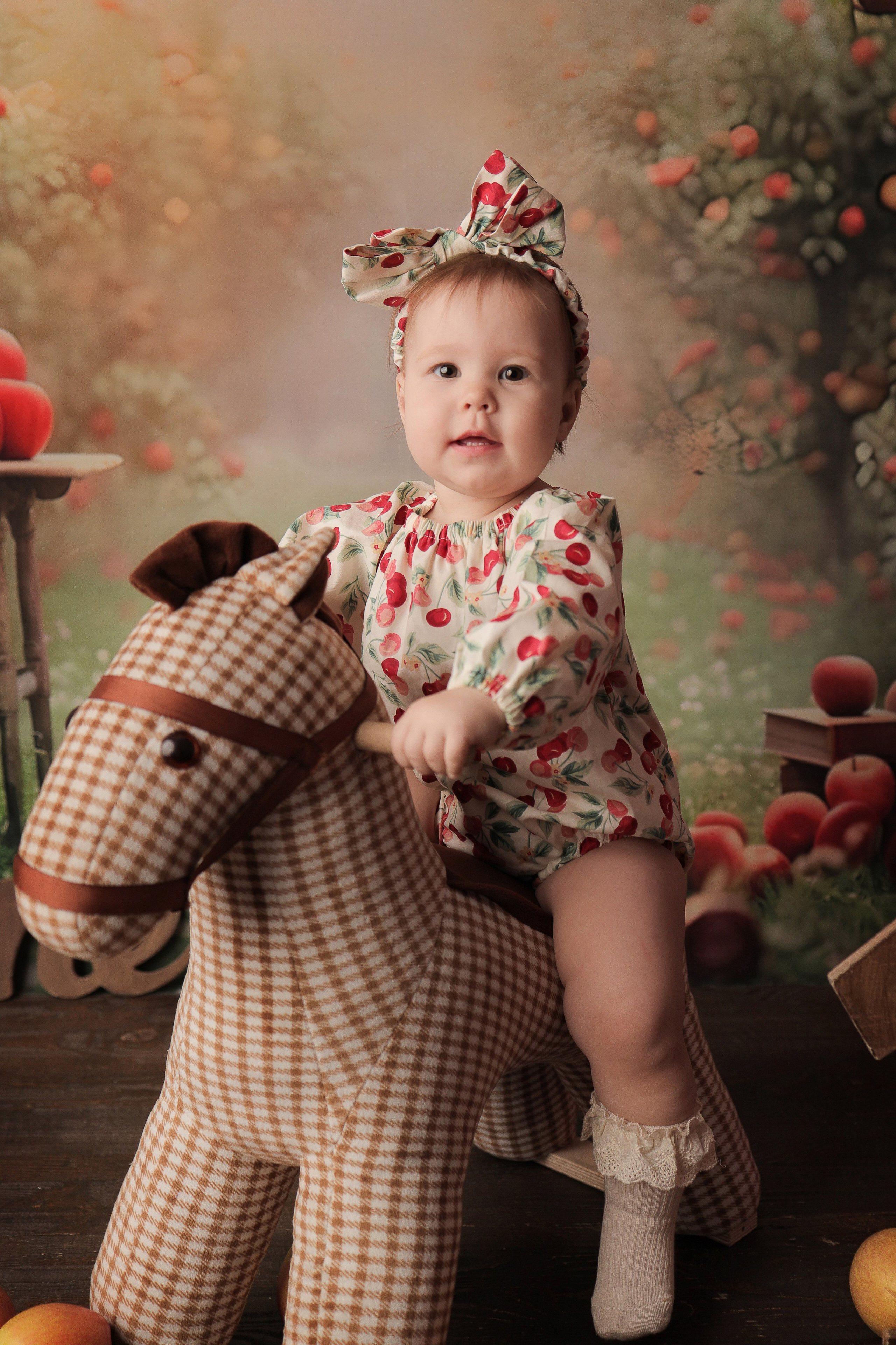 Анечка, 1 годик. Фотограф новорожденных в Новокузнецке Анна Горошникова