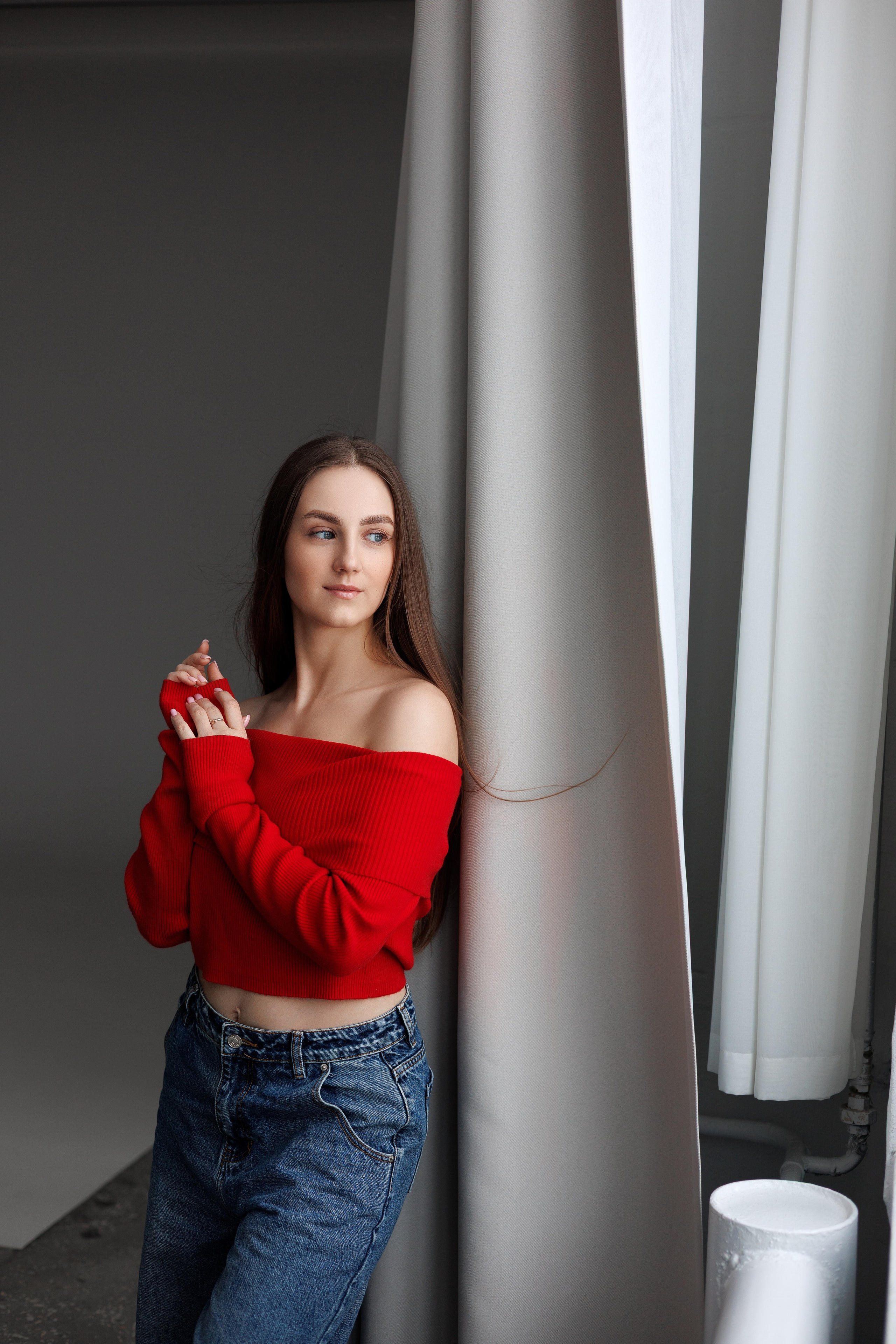 Женский портрет в студии. Фотограф Минск