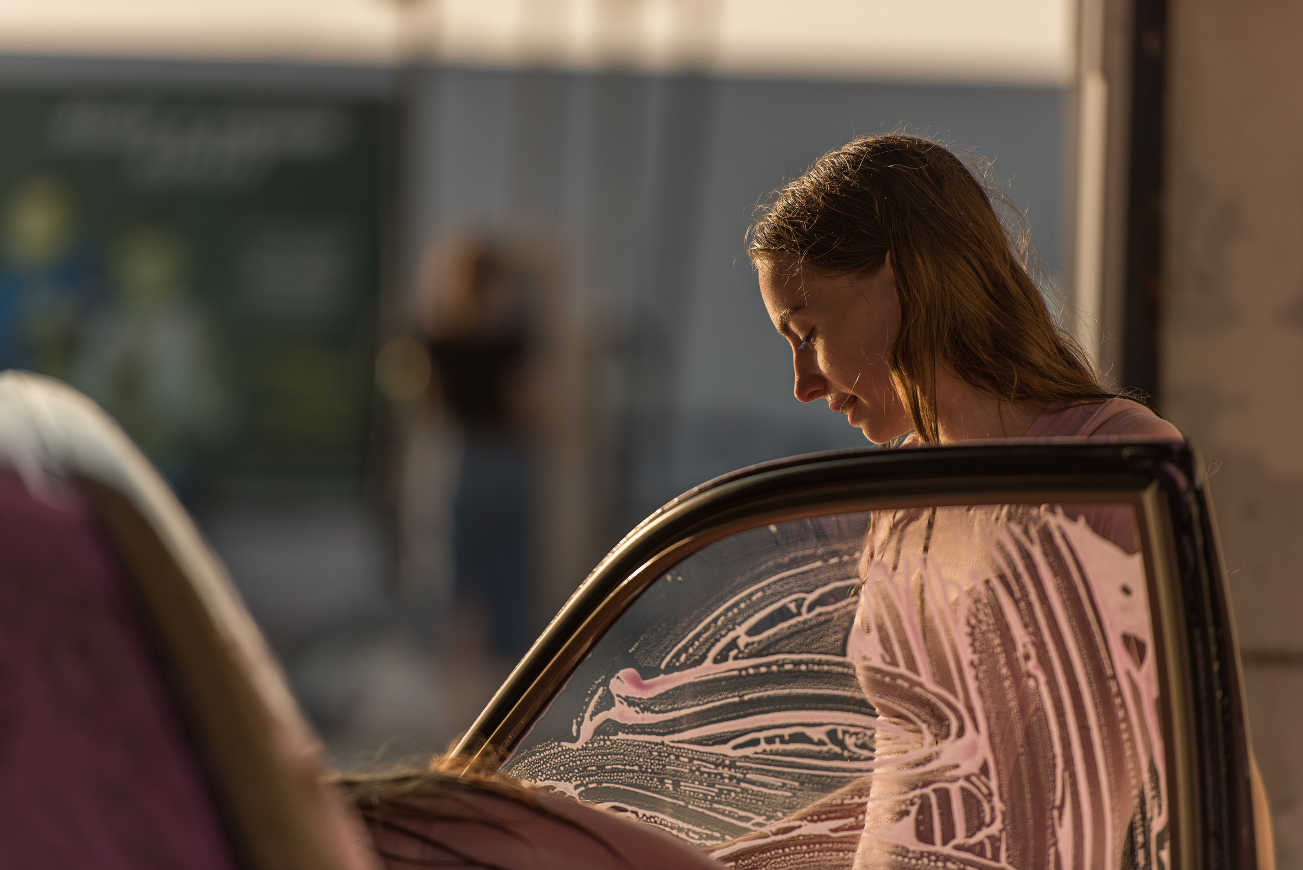 На автомойке. Фотограф Саратов Юлия Петрова