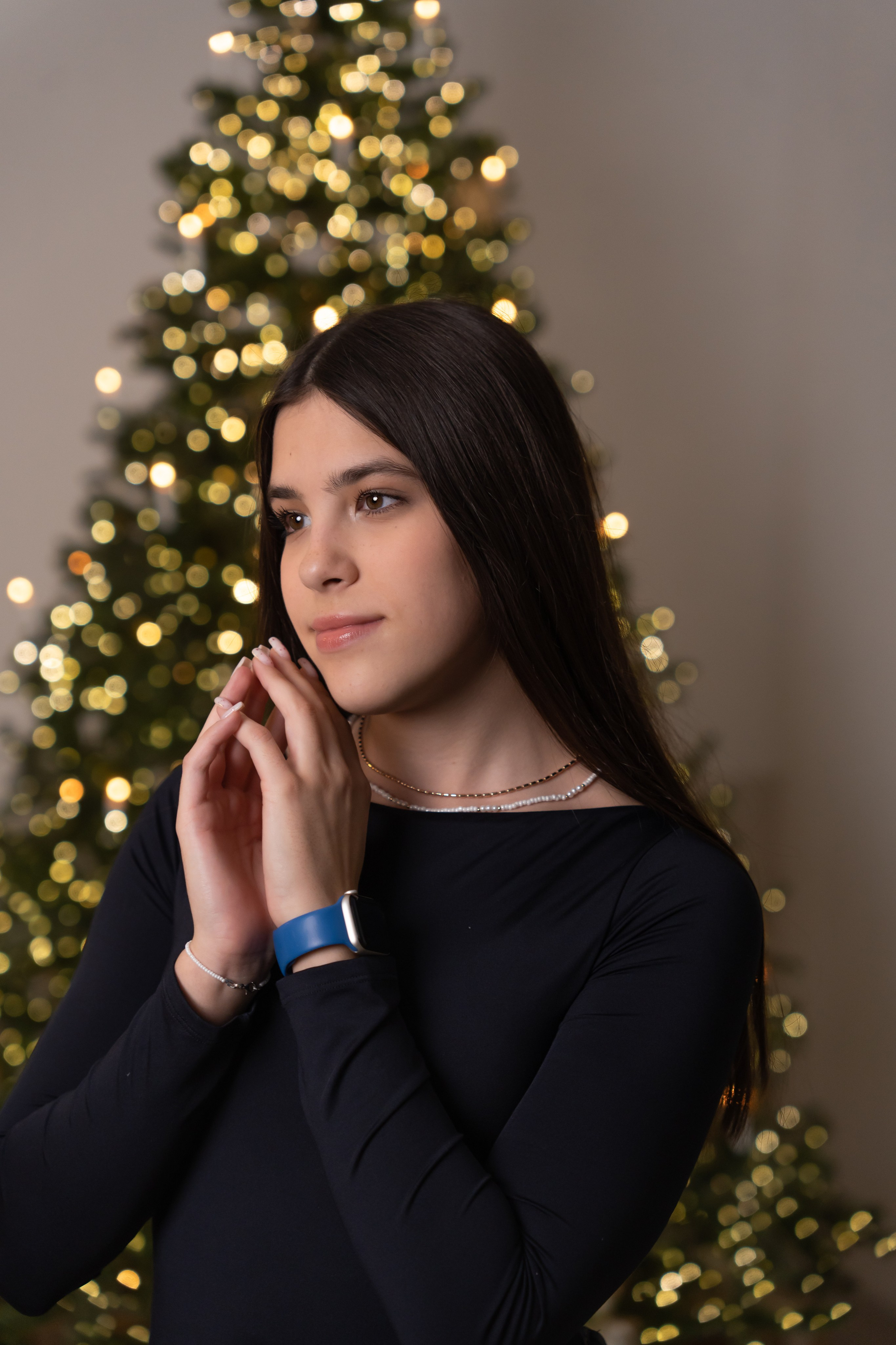 Новогодняя фотосессия для дружной семьи. Фотограф в Красноярске. Юлия Чаушанская