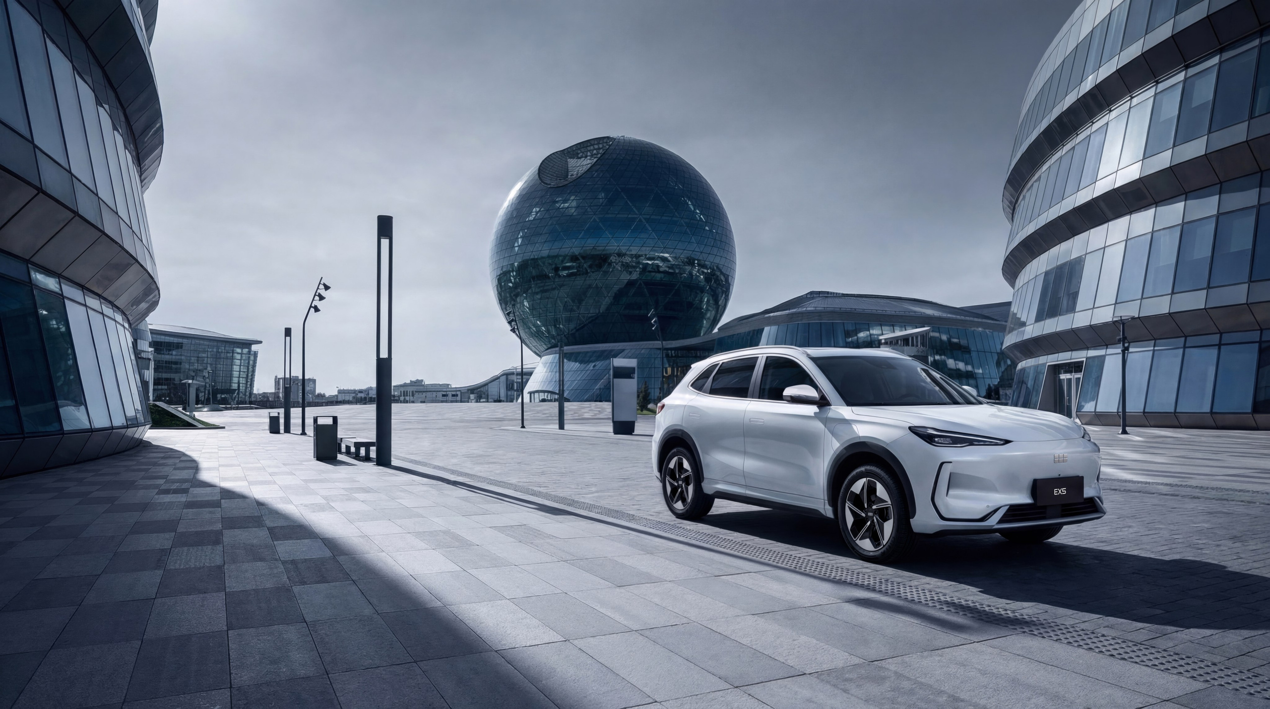 Geely Galaxy EX5. Чен Станислав | Автомобильный фотограф | Алматы, Казахстан