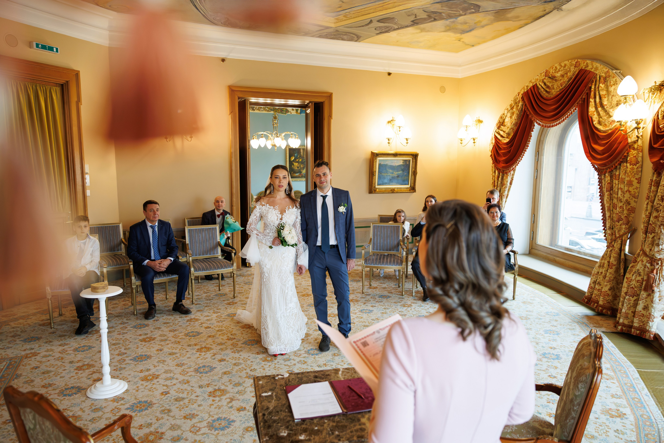 Регистрация брака в гостинице Националь