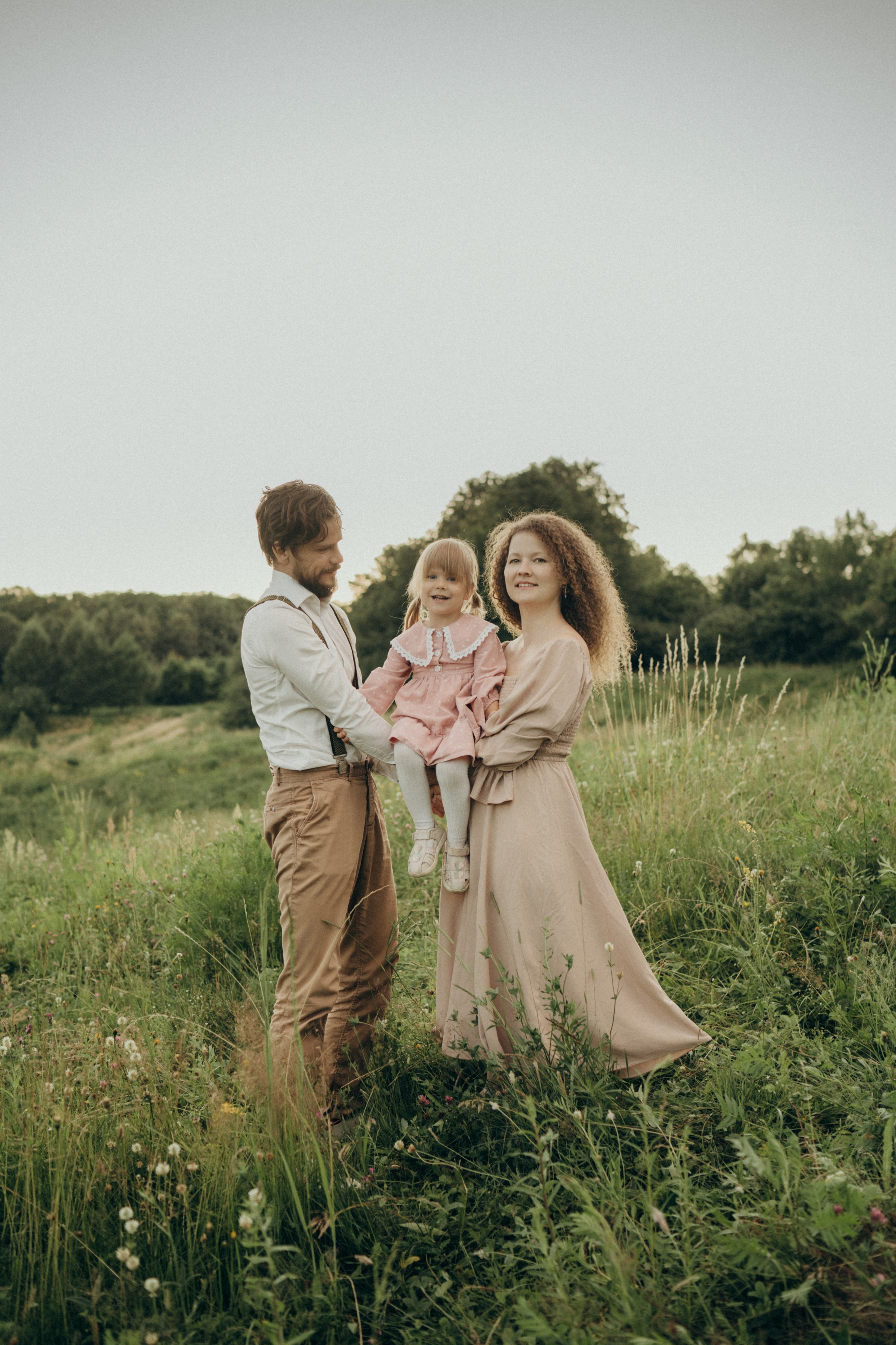 Закатная история. Семейный фотограф в Москве Елена Гильманова