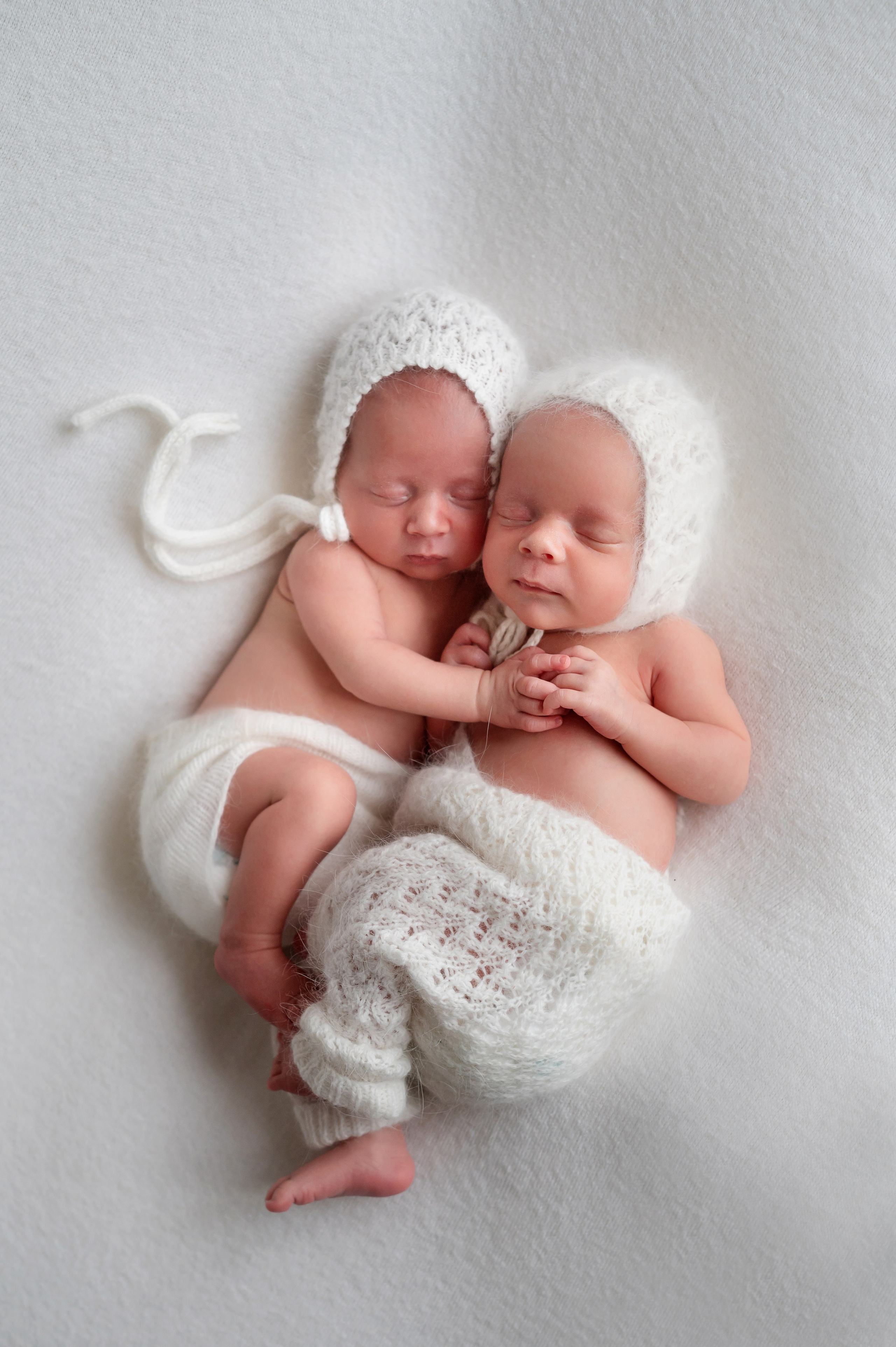 Вера и Диана 10 дней. Фотограф новорожденных Елена Панова