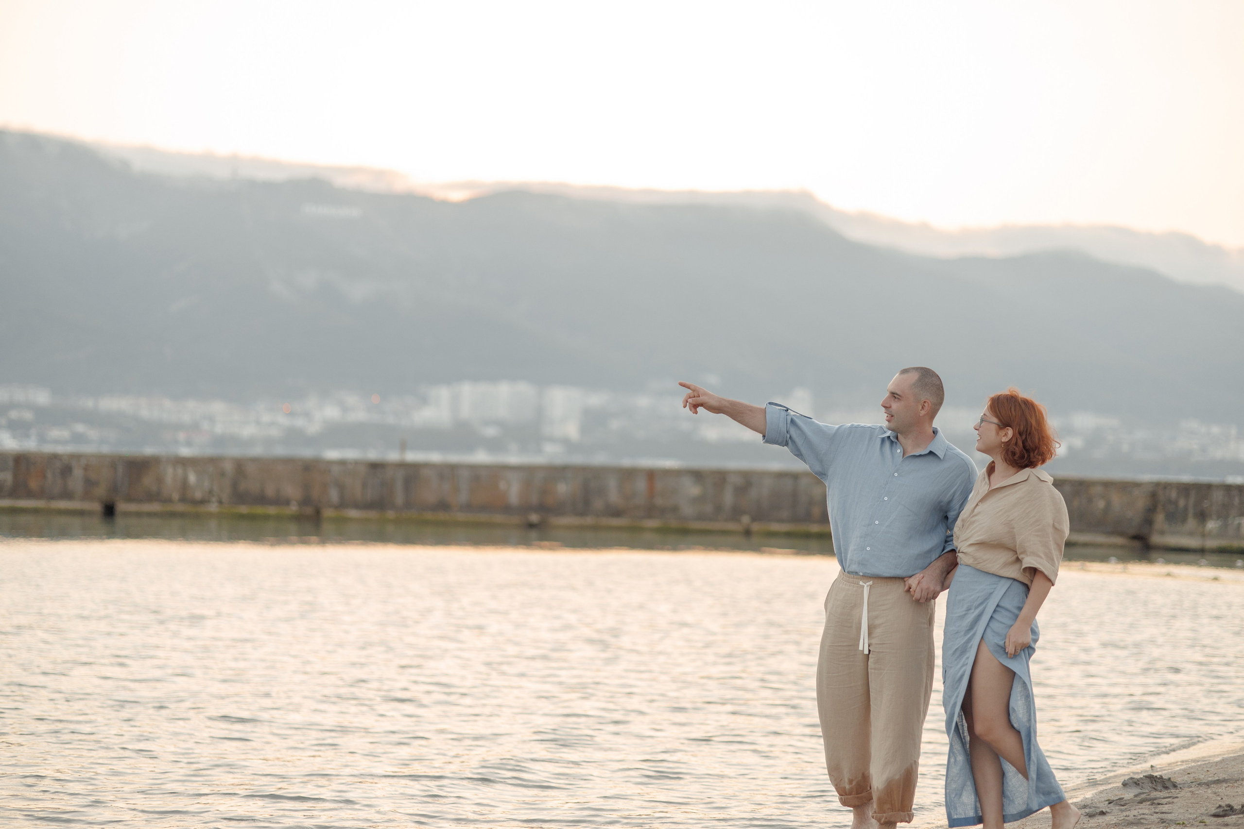 История любви на рассвете. Семейный и портретный фотограф в Геленджике Любовь Бодрова