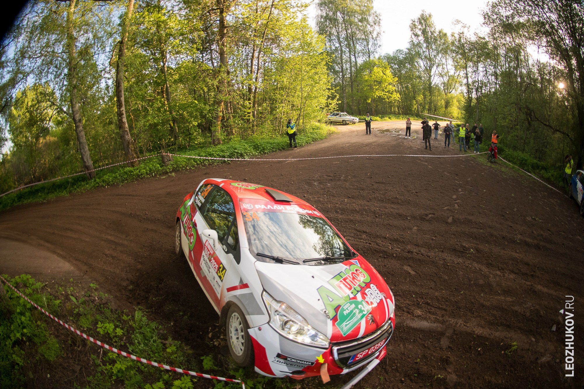 Rally Pushkinskie gory 2025. Sports photographer Leonid Zhukov
