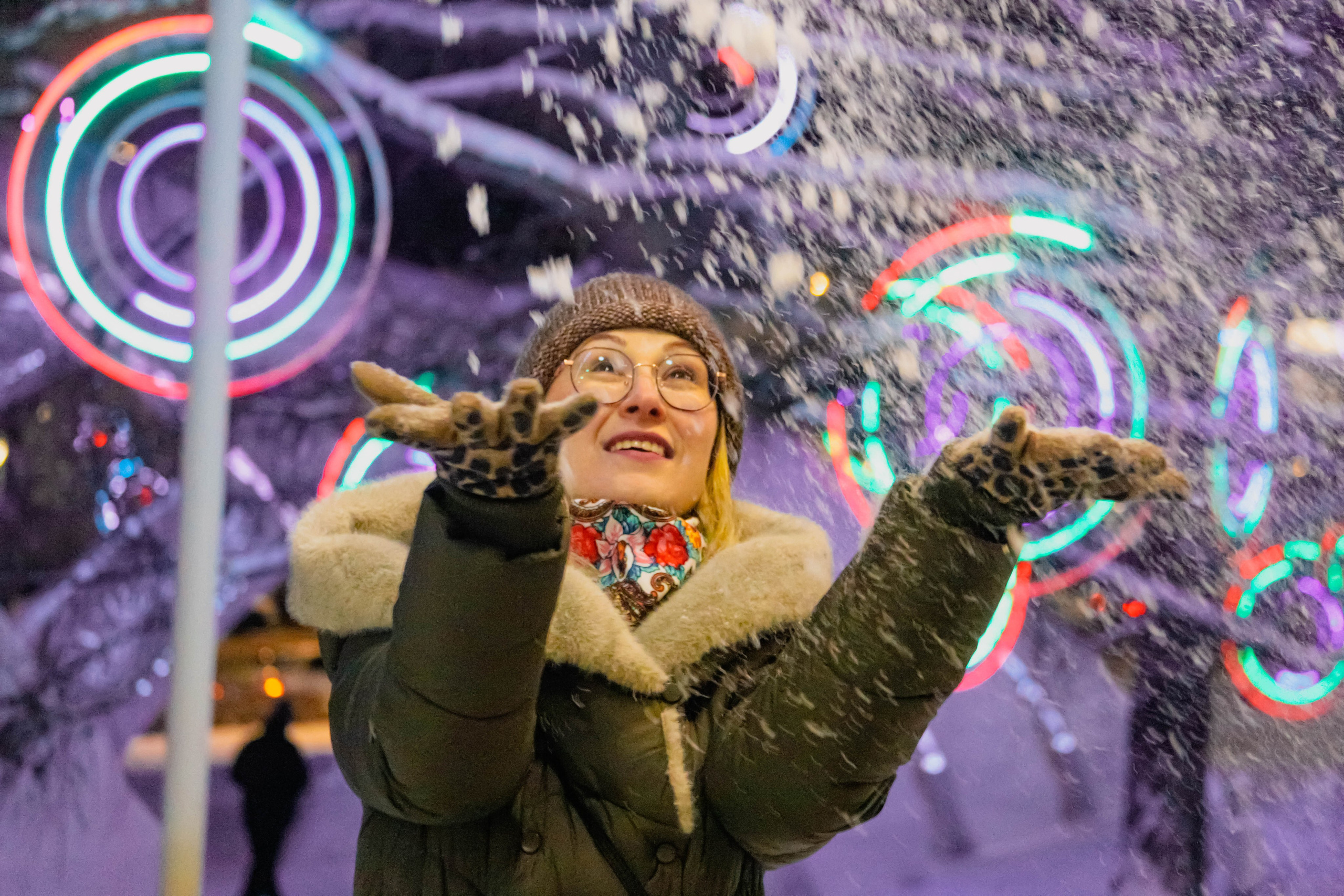 Новогодняя фотосессия с Машей. Фотограф Пермь. Фотосессия в фотостудии Перми и на свежем воздухе