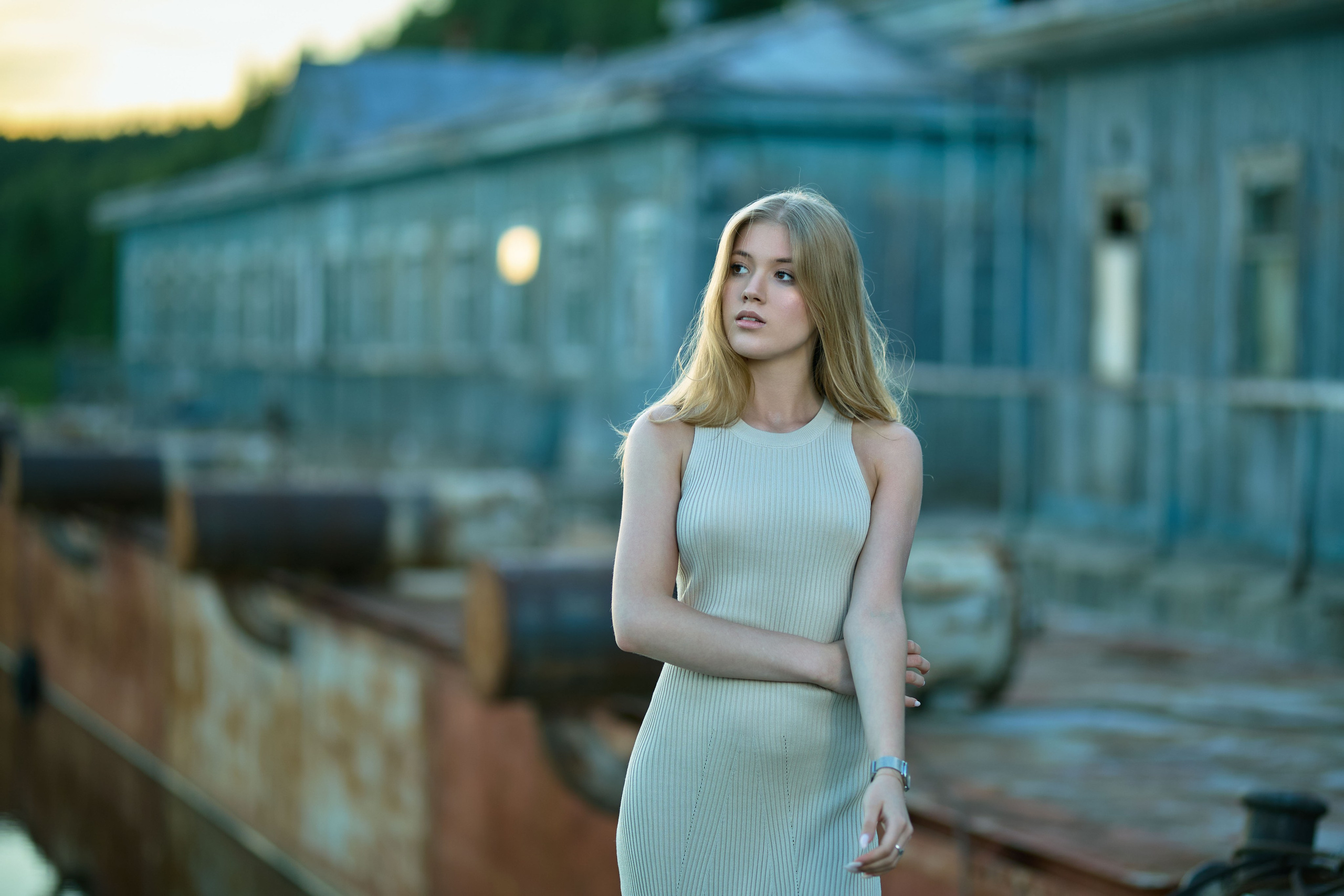 Фотосессия за волгой на пристани. Владимир Суздалов (ProMaXe) — Портретный фотограф, тематические фотосессии в Чебоксарах