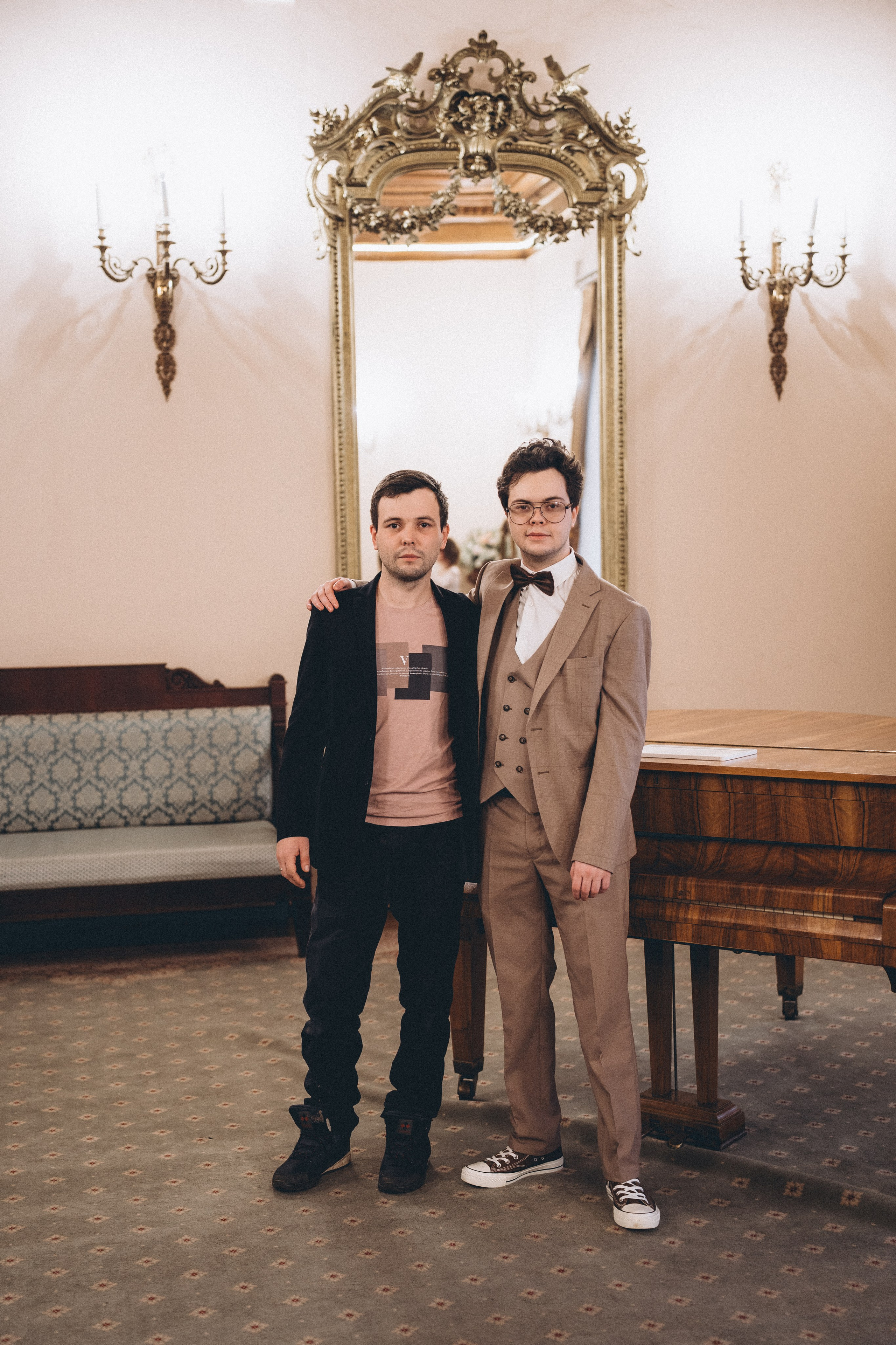 СВАДЕБНАЯ СЬЕМКА ВО ВТОРОМ ДВОРЦЕ С ГОСТЯМИ И ПРОГУЛКА В ТАВРИЧЕСКОМ САДУ. Профессиональный фотограф, Санкт-Петербург — Виктория Богомолова