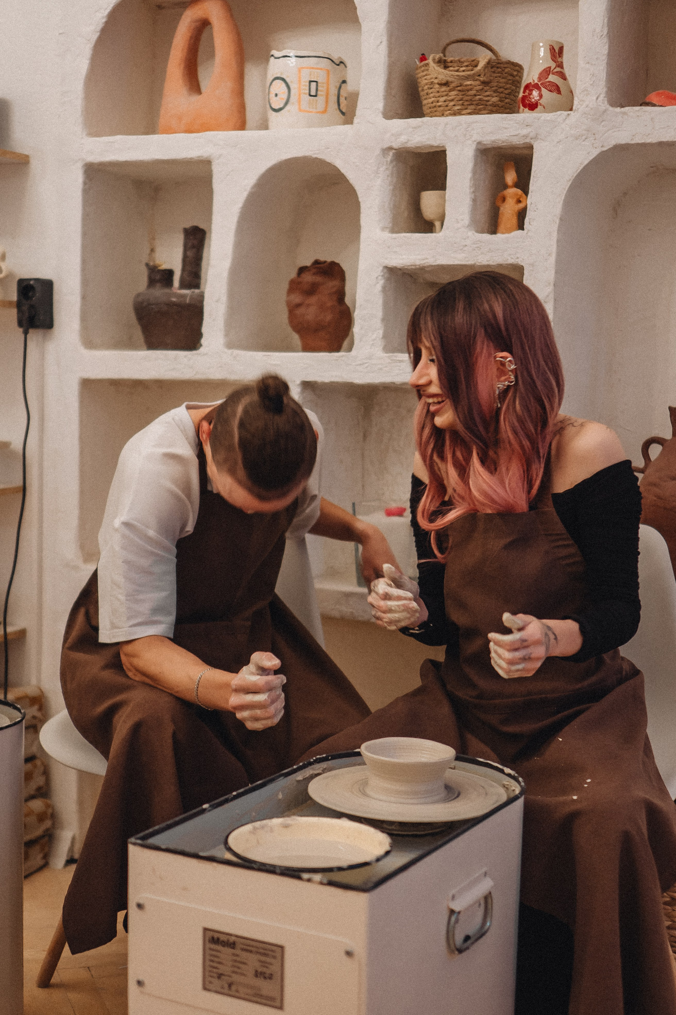 СВИДАНИЕ В ГОНЧАРНОЙ МАСТЕРСКОЙ. Профессиональный фотограф, Санкт-Петербург — Виктория Богомолова