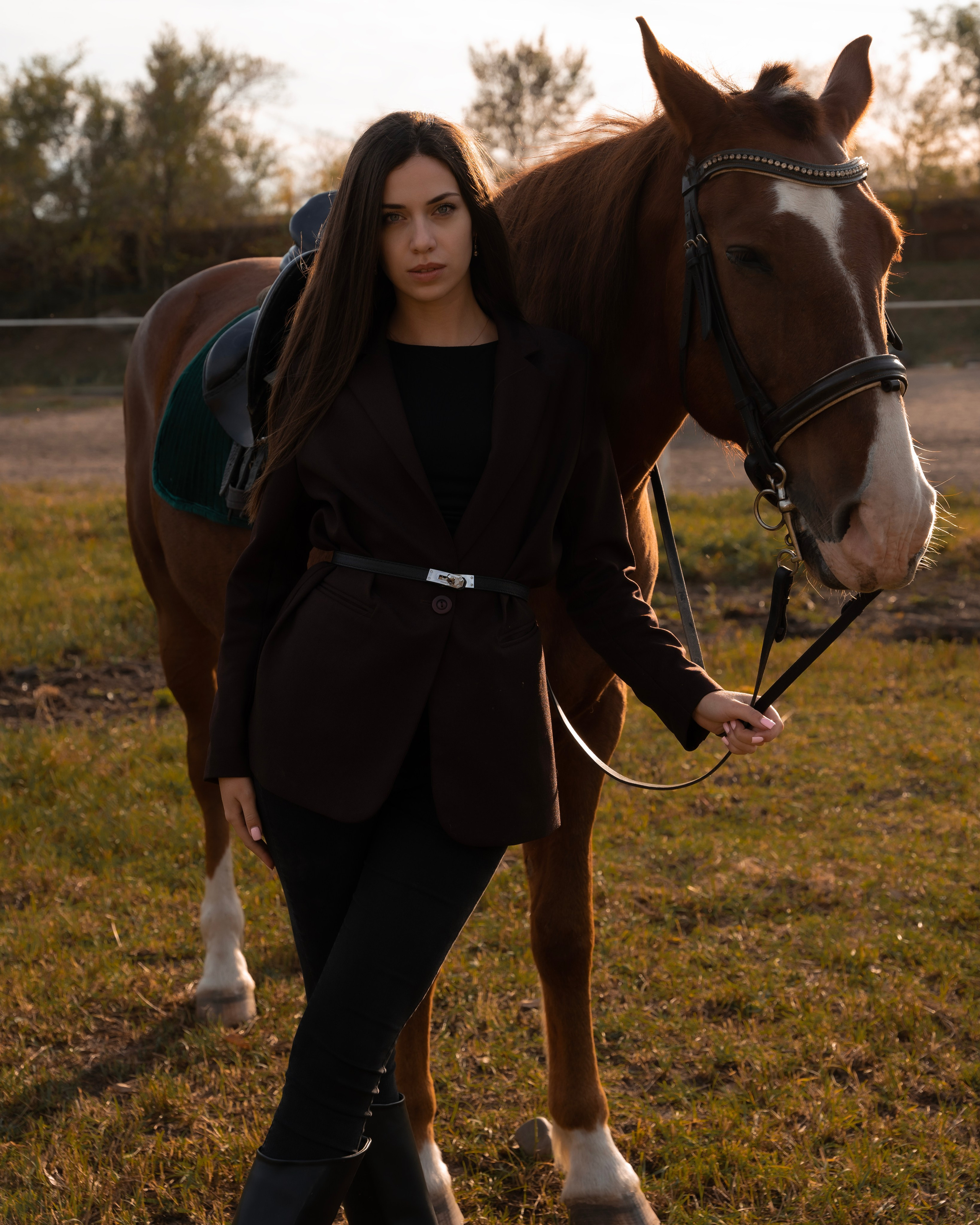 Фотосессия с лошадью. Женский, семейный фотограф в г. Уссурийске Марина Гусарова
