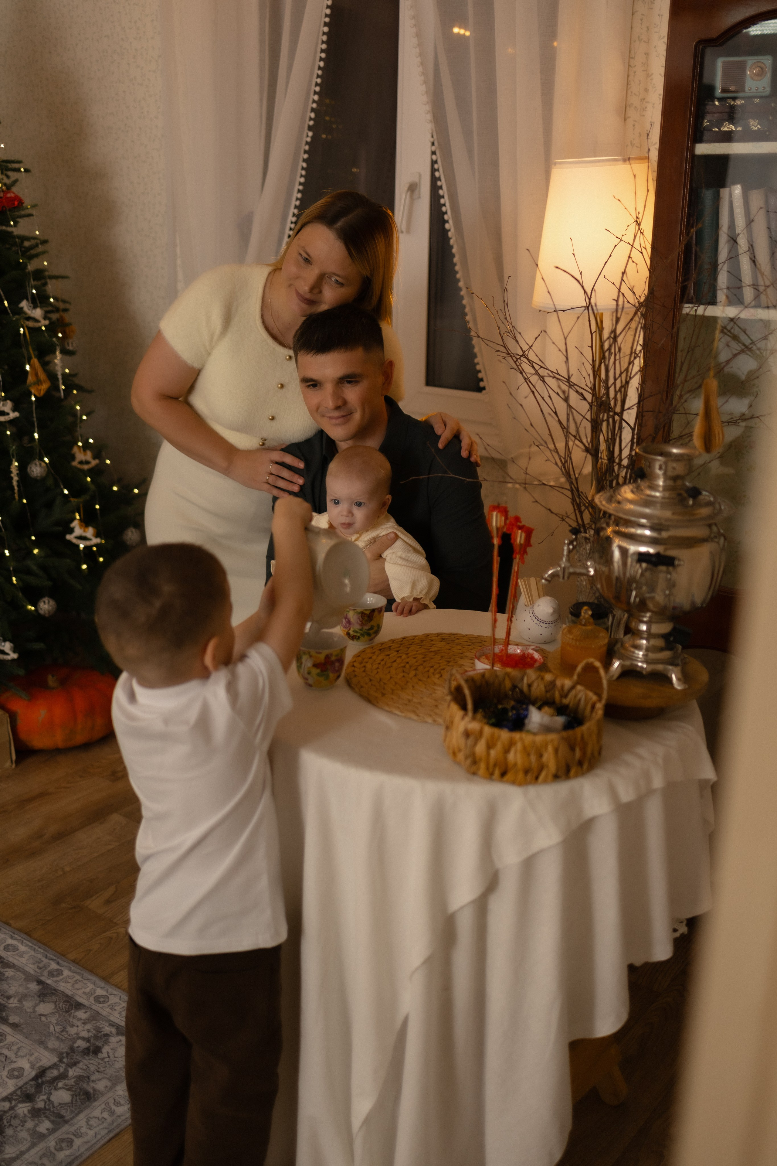 Семейная новогодняя. Фотограф Татьяна Семенова