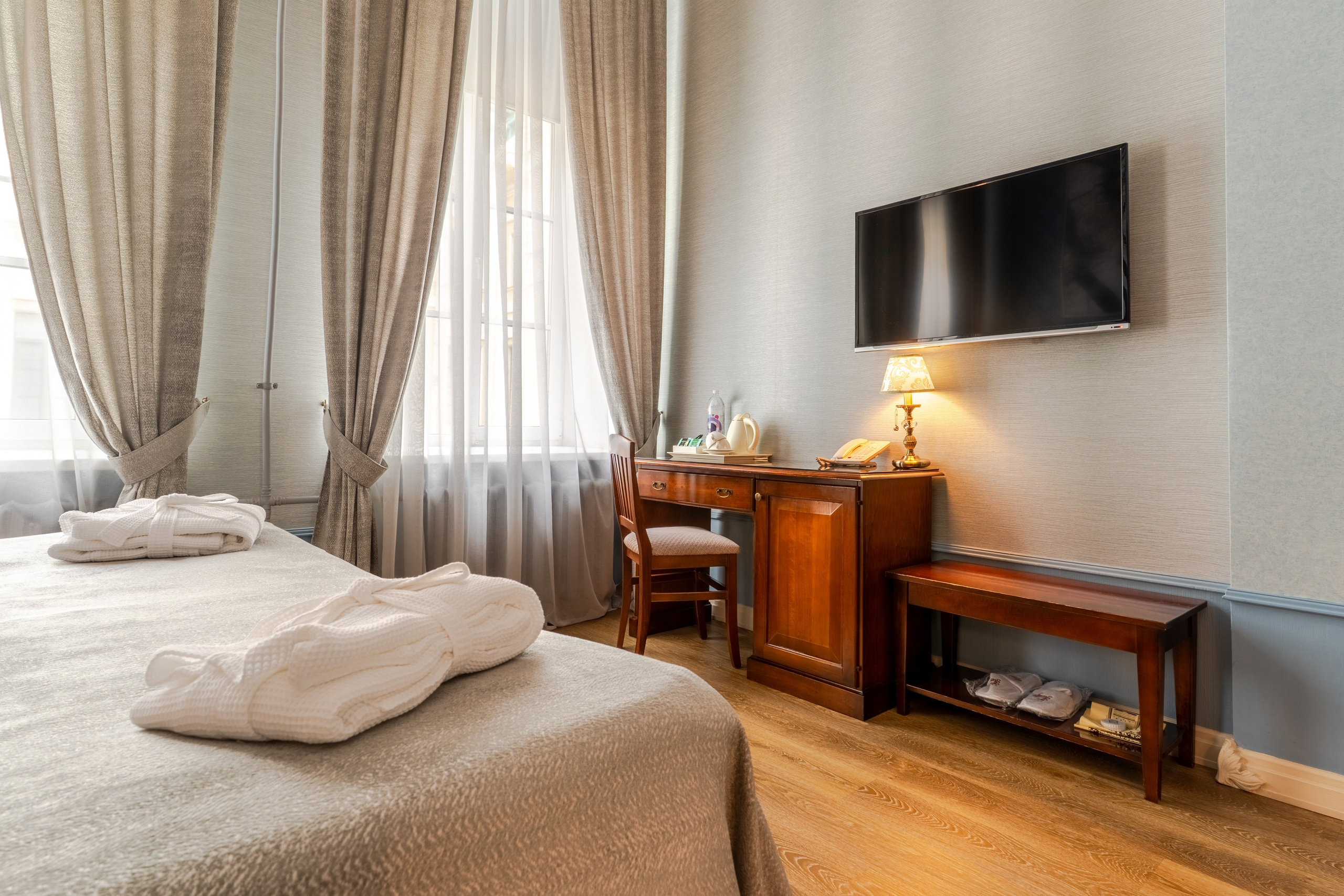 Интерьерная фотосъёмка отеля «Пётръ», Санкт-Петербург