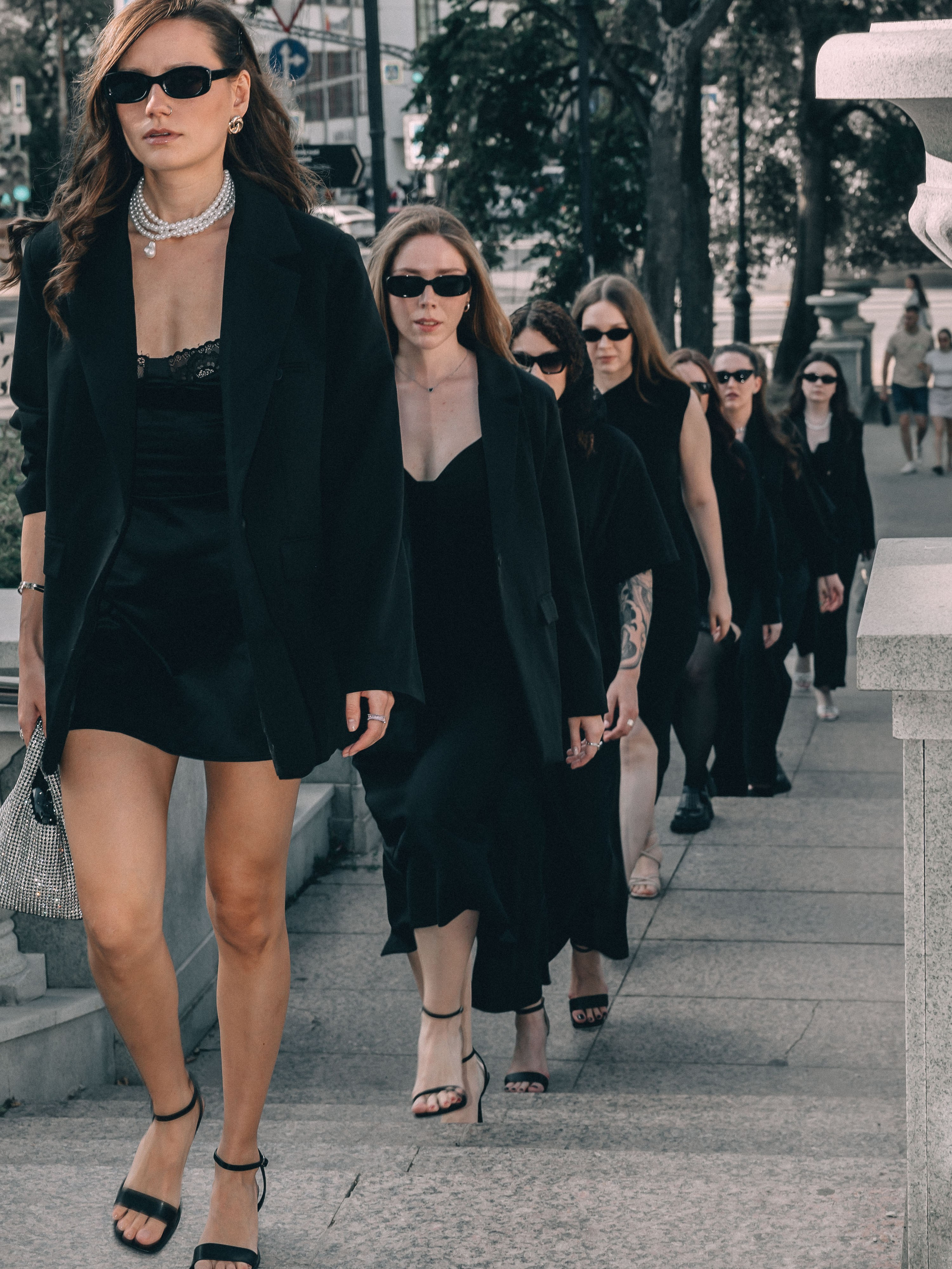 Девичник в чёрном. Фотограф в Екатеринбурге Яна Круташова