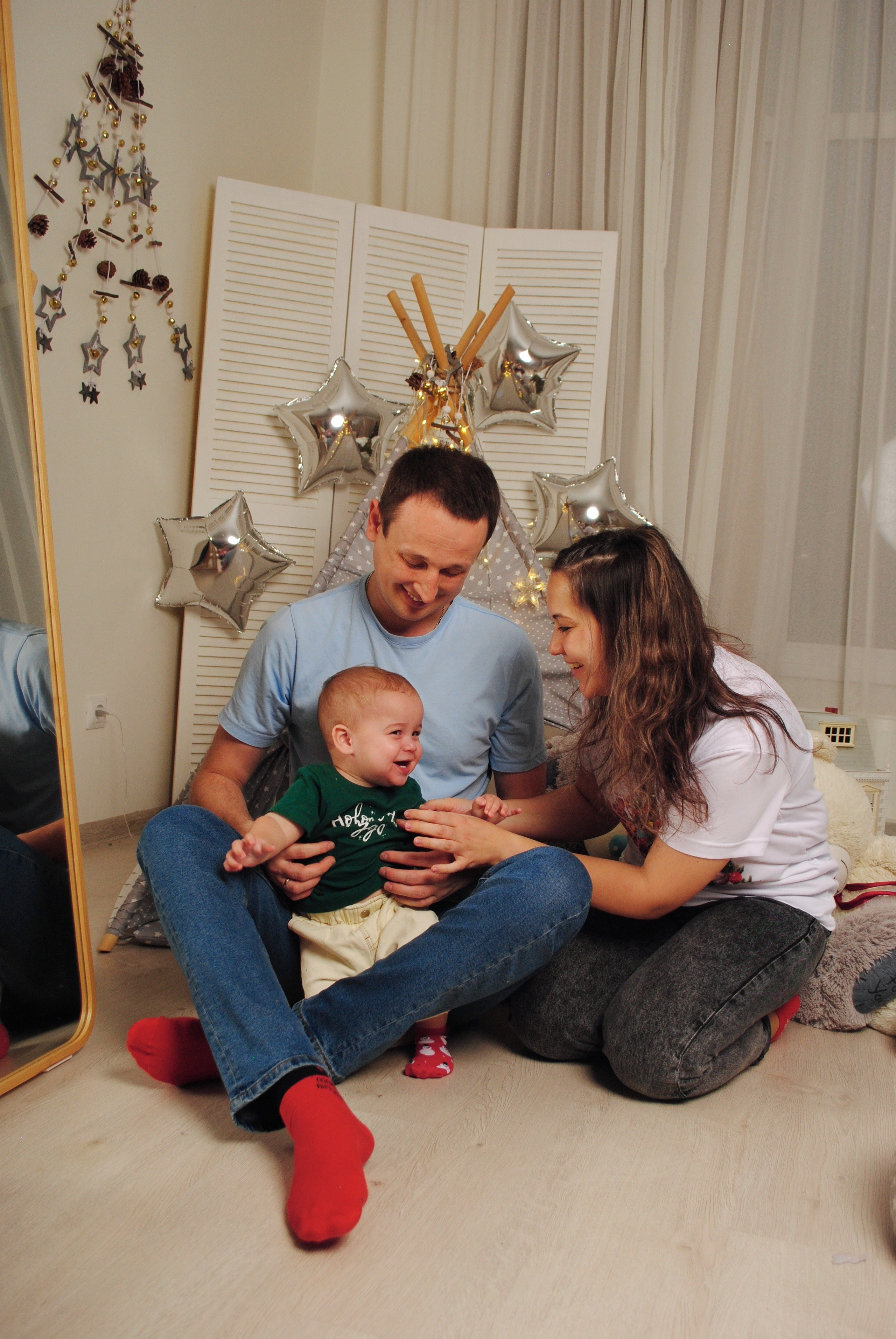 Дарья и семья. Фотограф Мария Мусаелян