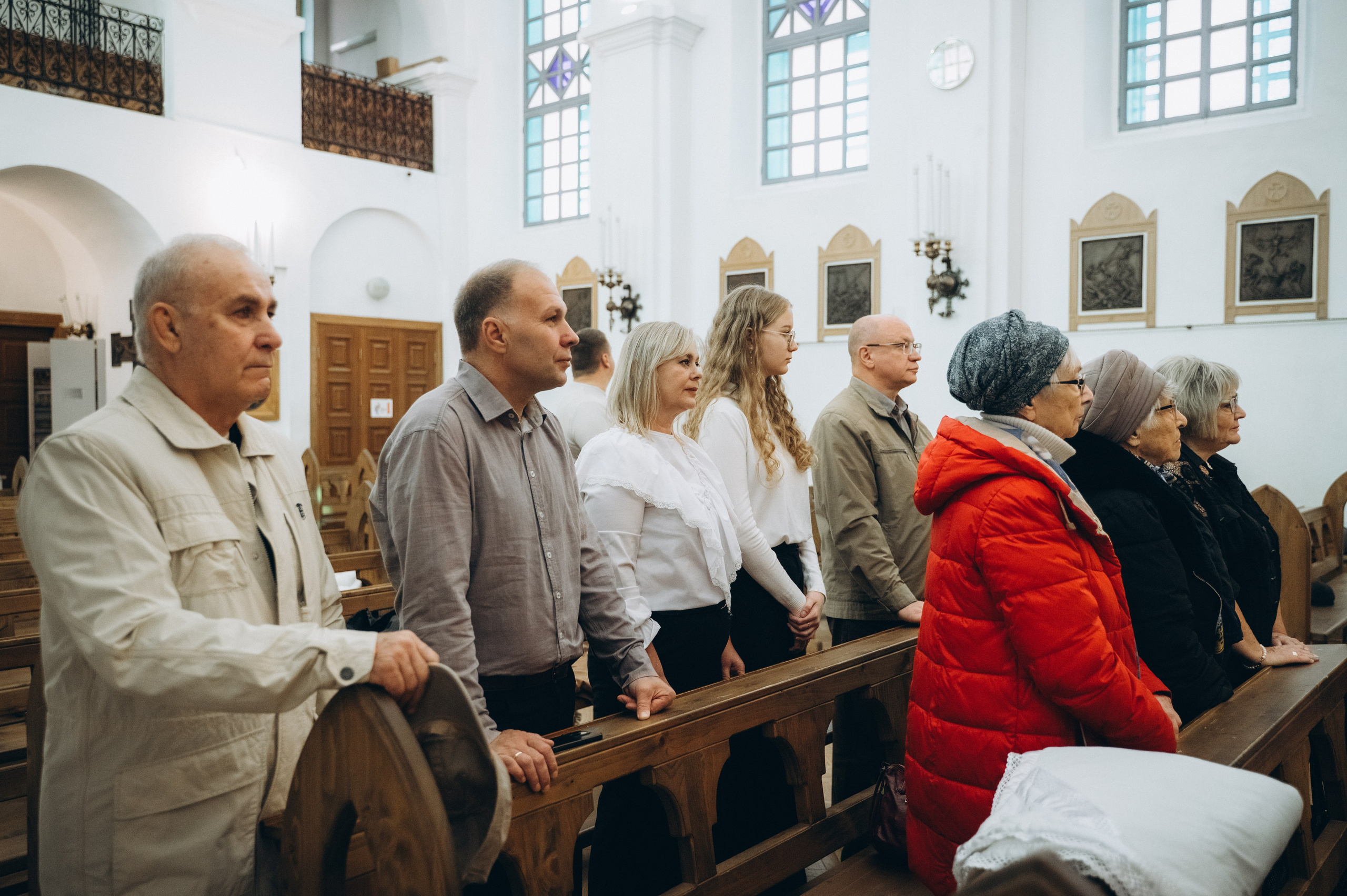 Крещение Эмили (Золотогорский костёл Пресвятой Троицы). Семейный фотограф в Минске Дарья Дреко