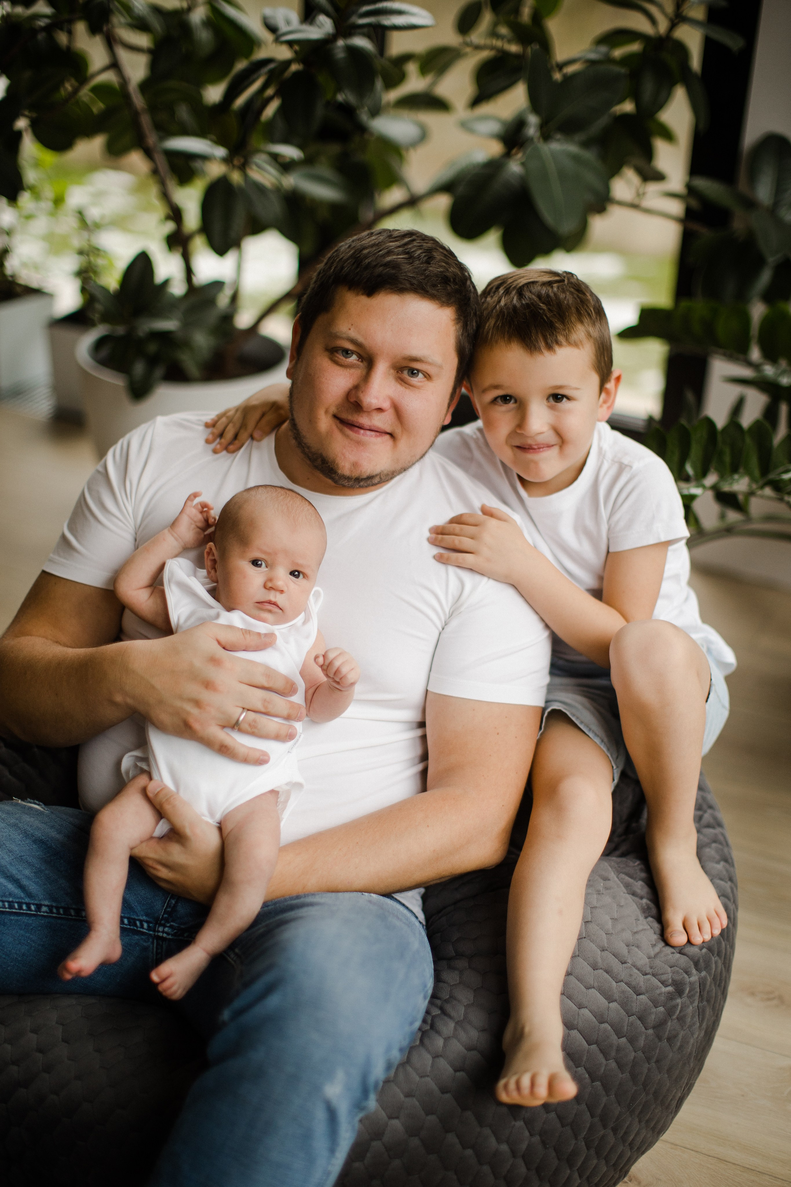 Рита с семьей. Семейный и детский фотограф в Москве Кузьмина Мария