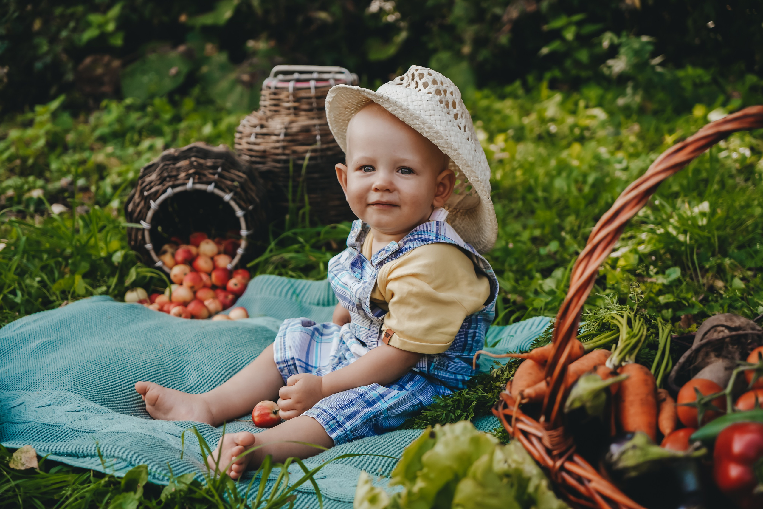 Аня и Рома: маленький фермер. Главная