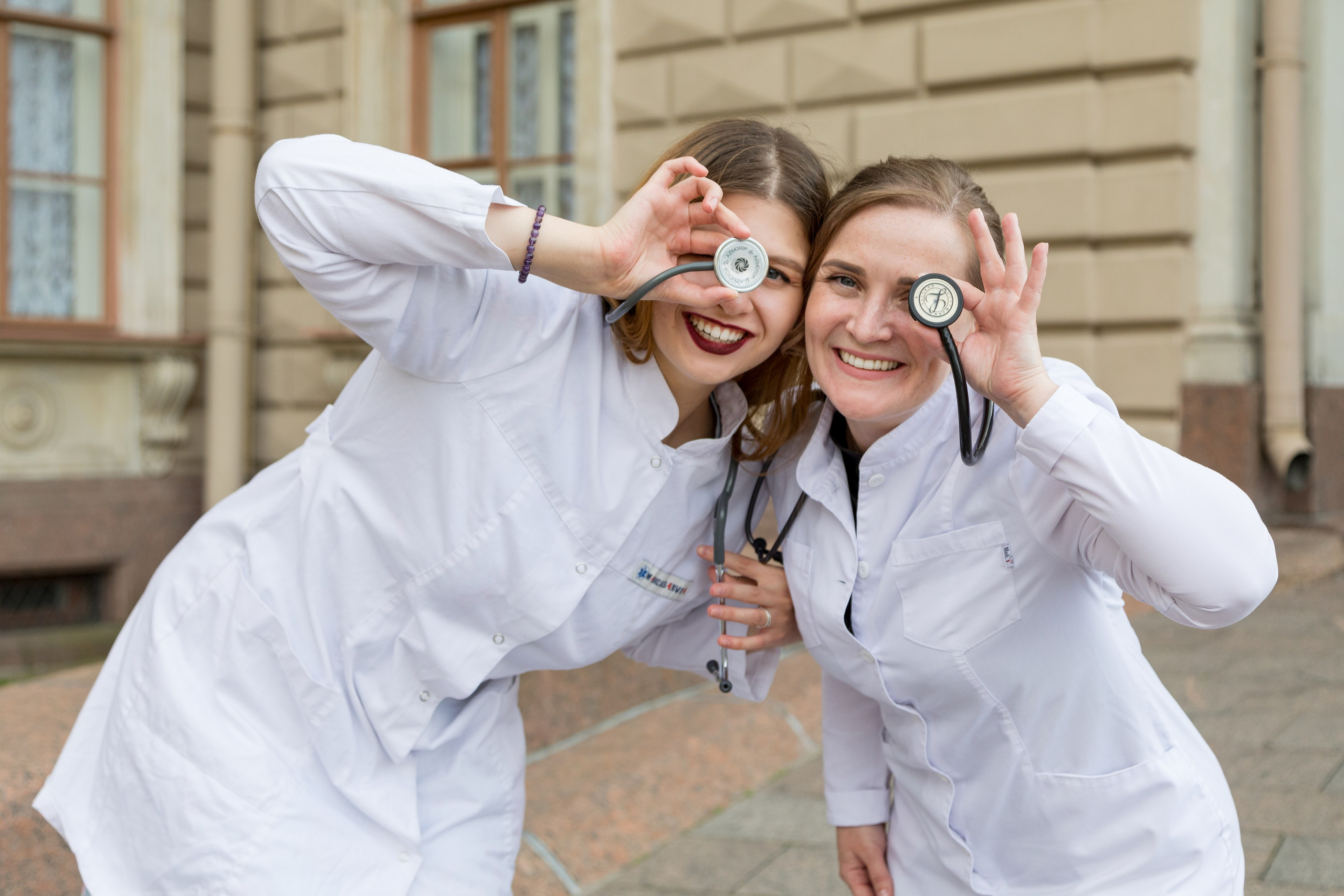 Выпускной медицинской группы. Детский и контент фотограф Надя Волкова Санкт-Петербург