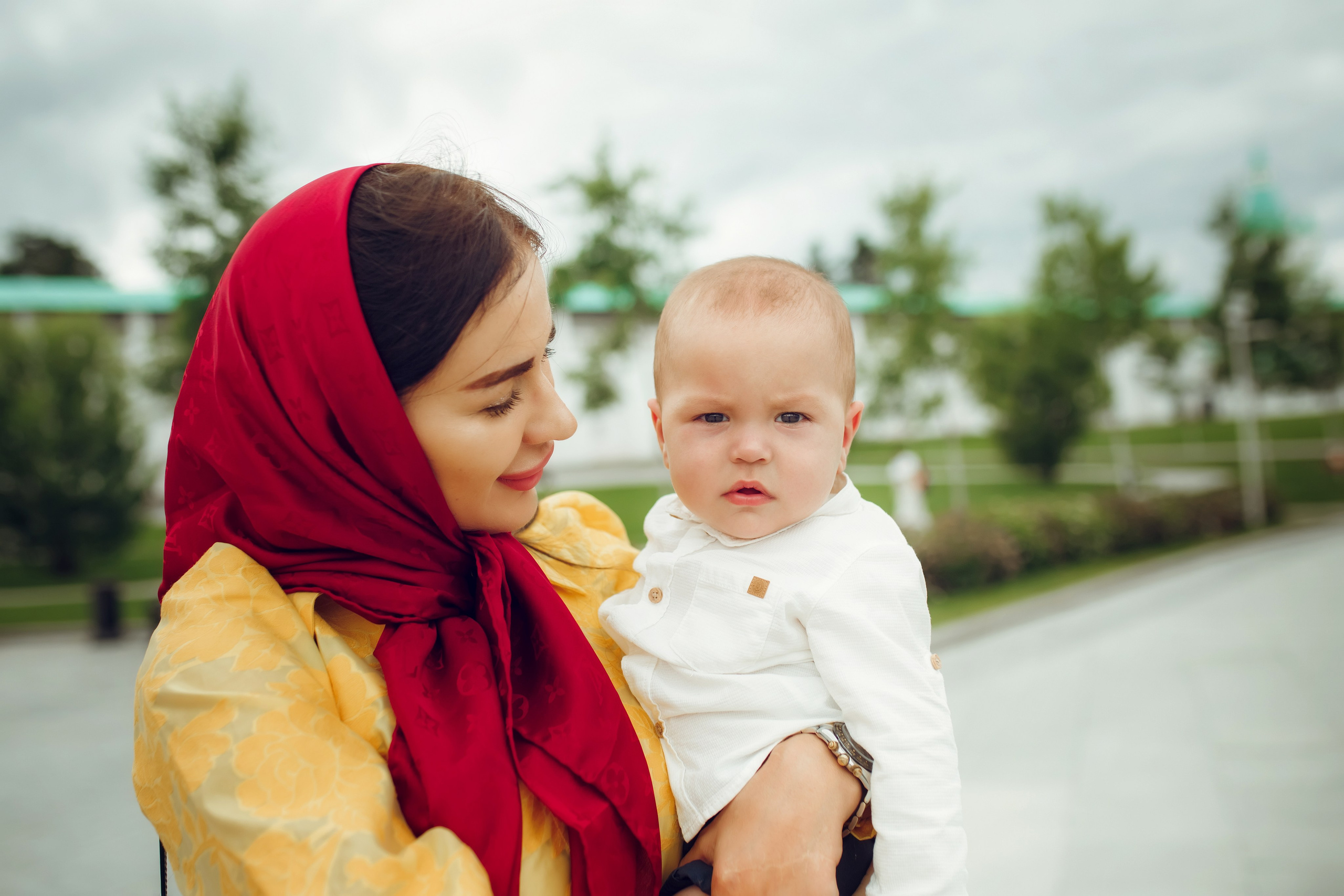 Крещение Эрнеста. Фотограф на Крещение, семейный фотограф в Москве