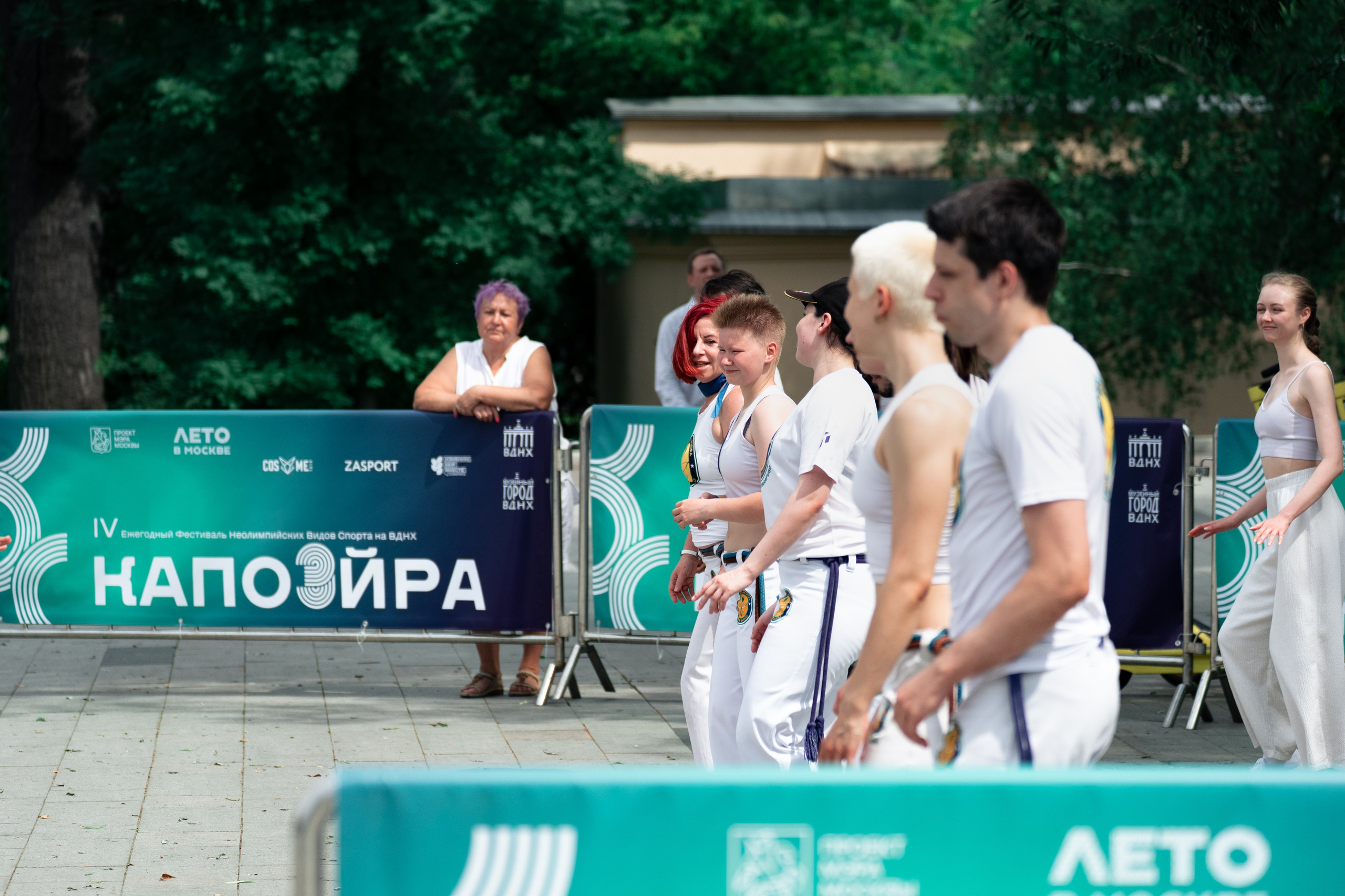 Открытый класс AXE Capoeira на фестивале неолимписких видов спорта на ВДНХ 2025 г:. Фотограф в Москве Ткаченко Владимир