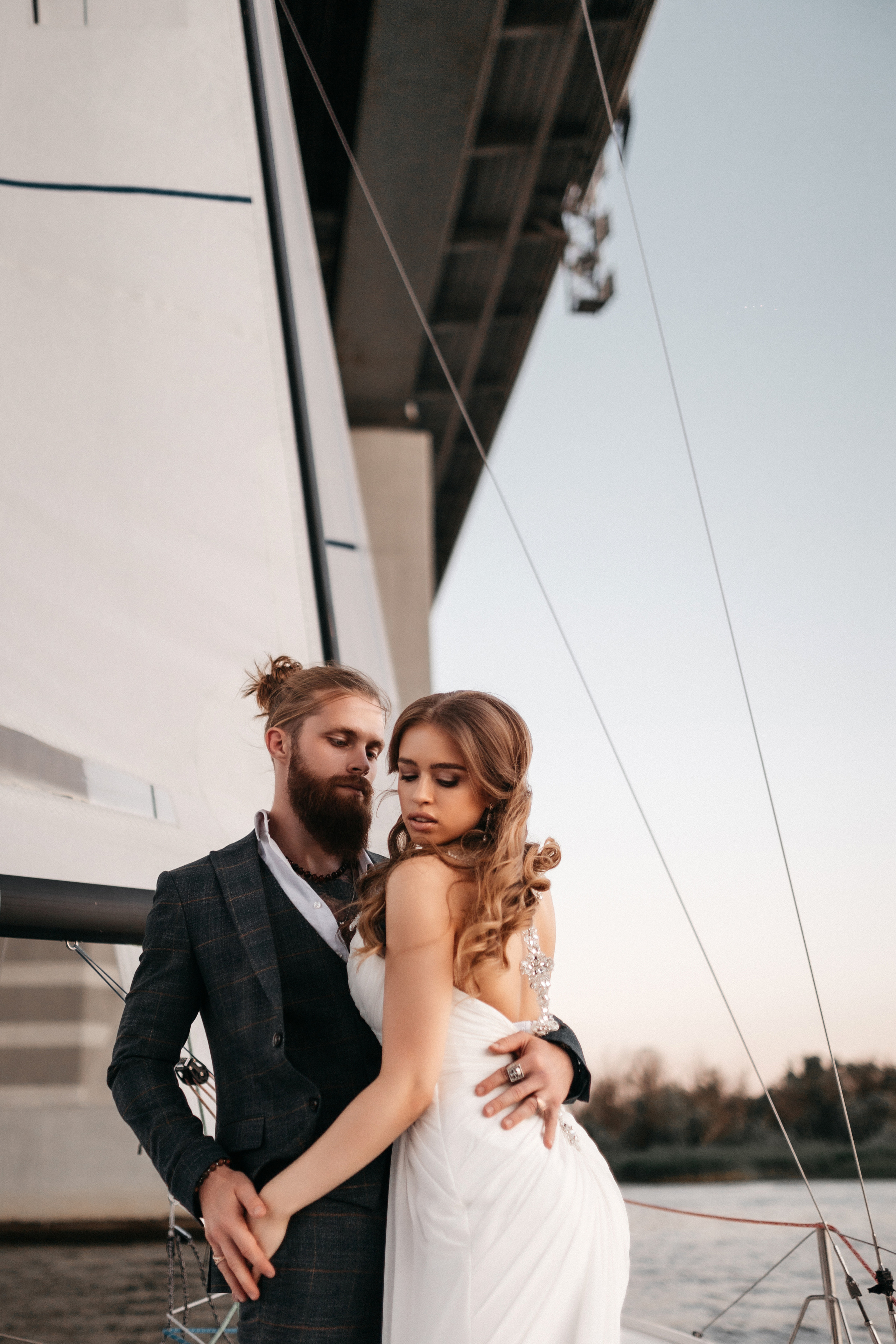 Прогулка на яхте. Фотограф Олег Сотник