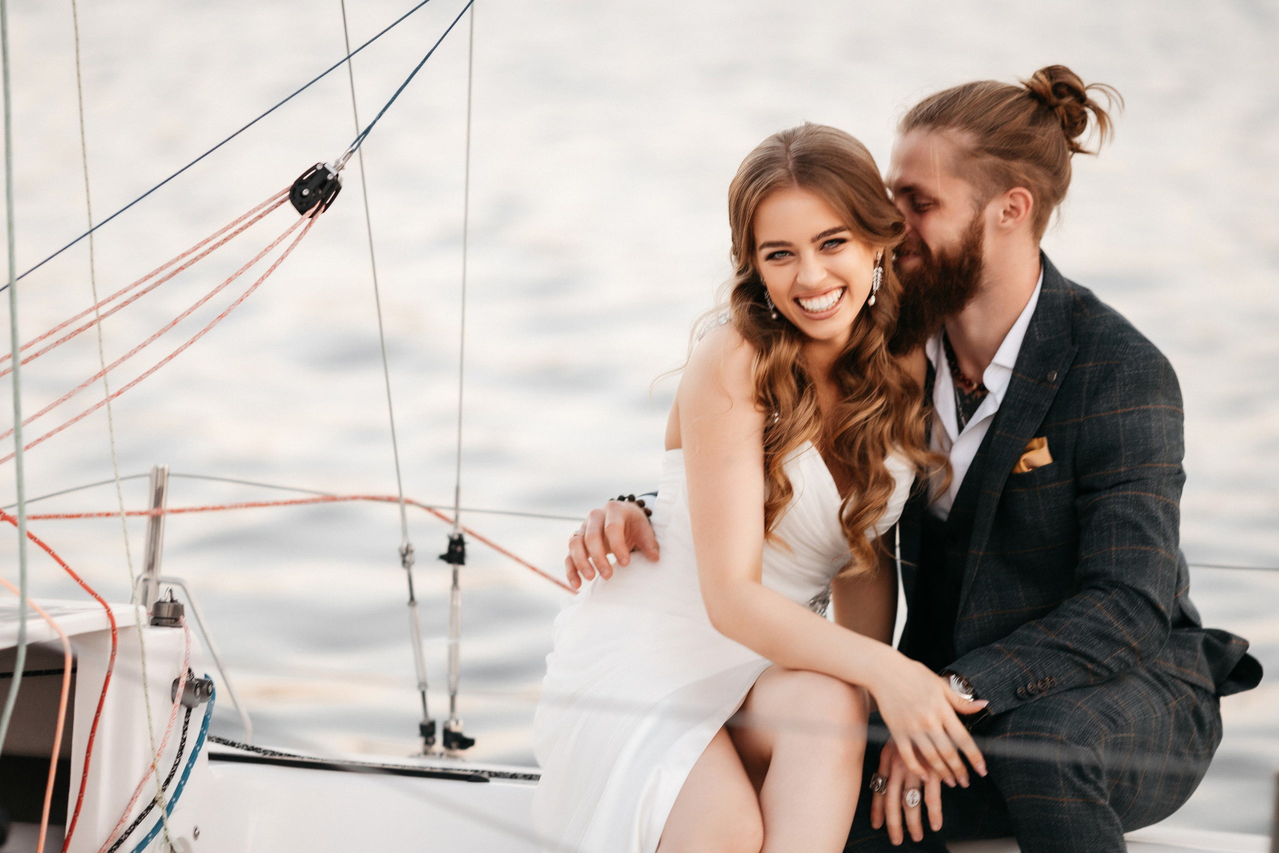 Прогулка на яхте. Фотограф Олег Сотник