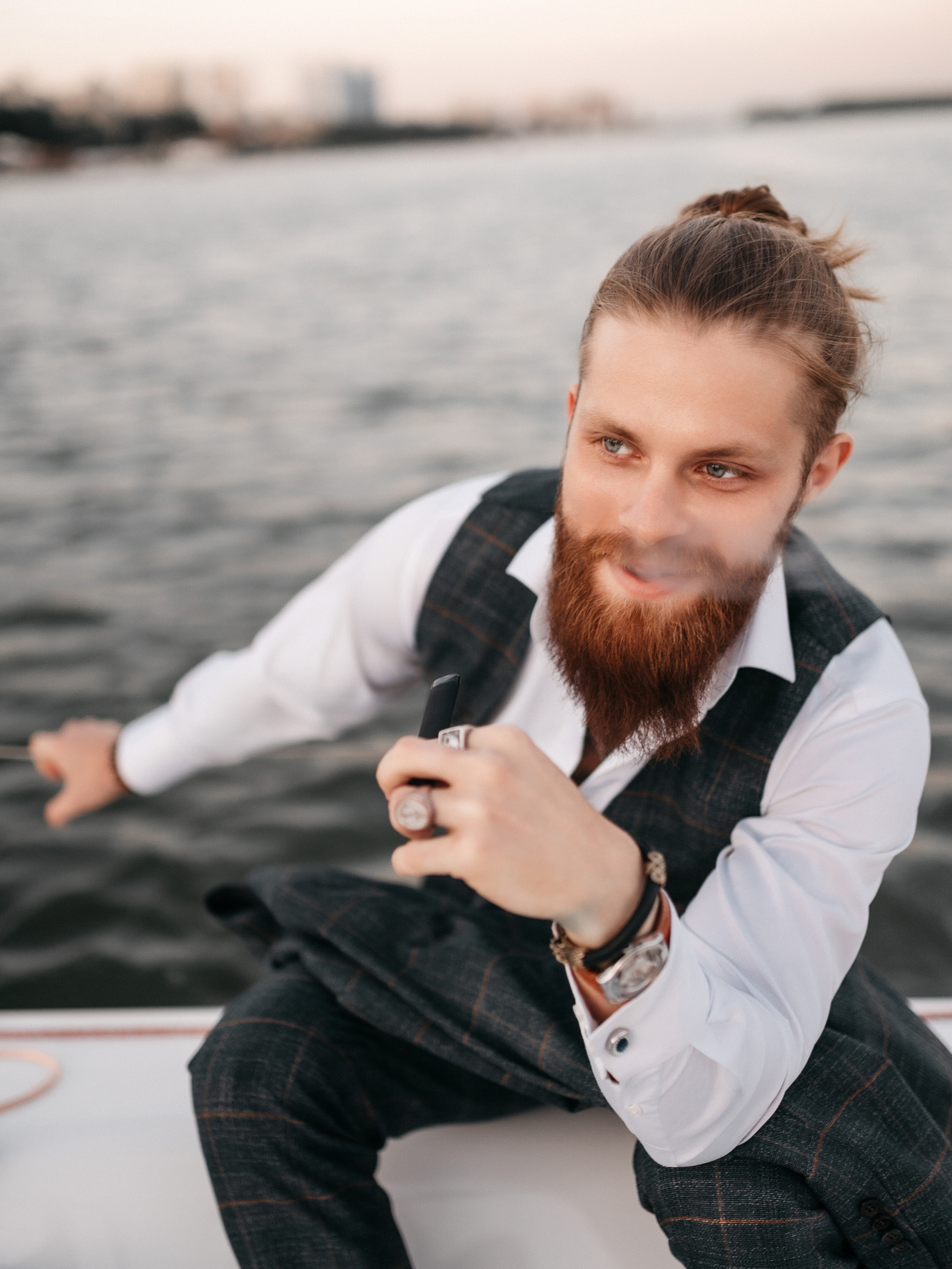 Прогулка на яхте. Фотограф Олег Сотник