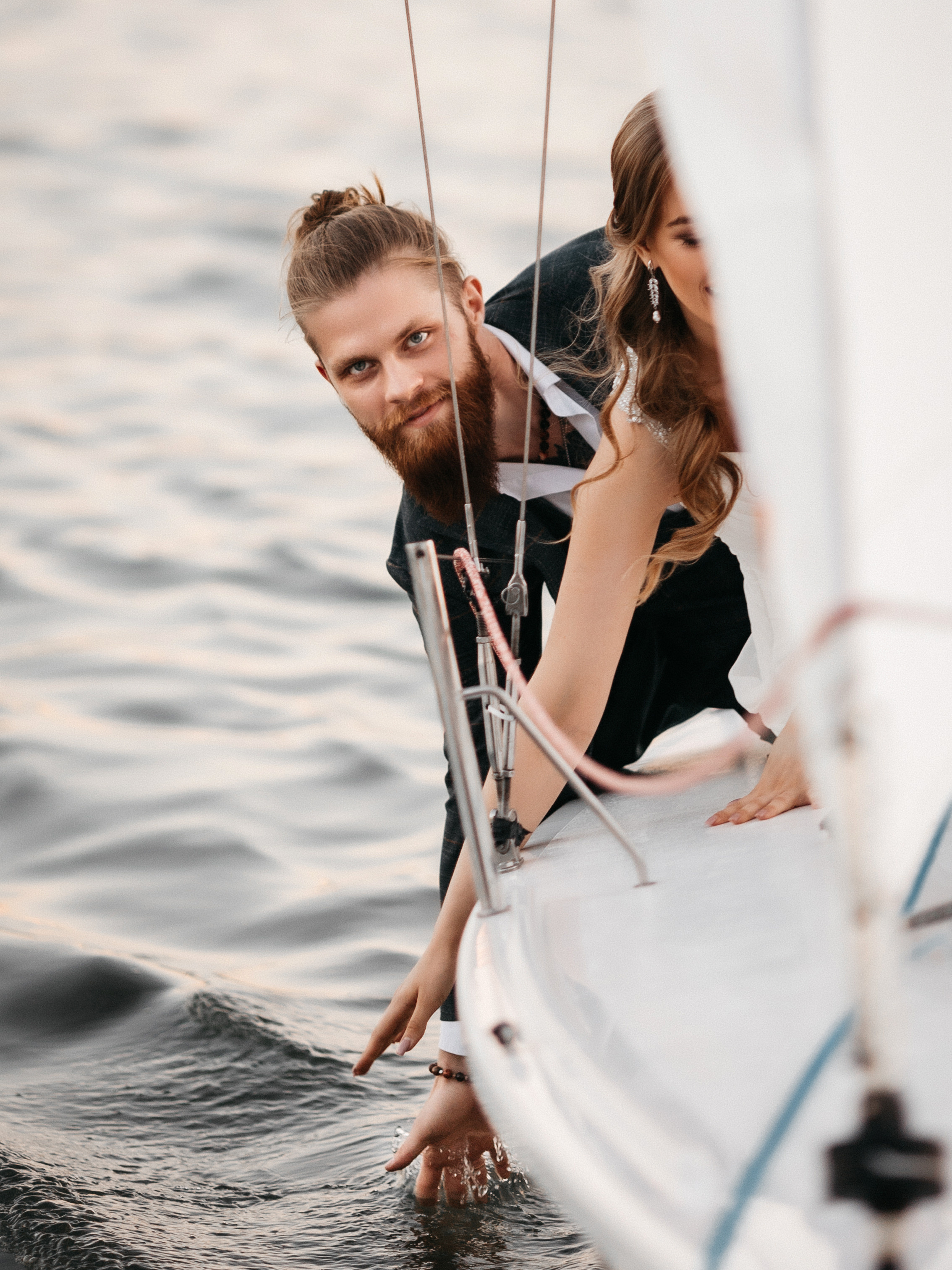 Прогулка на яхте. Фотограф Олег Сотник