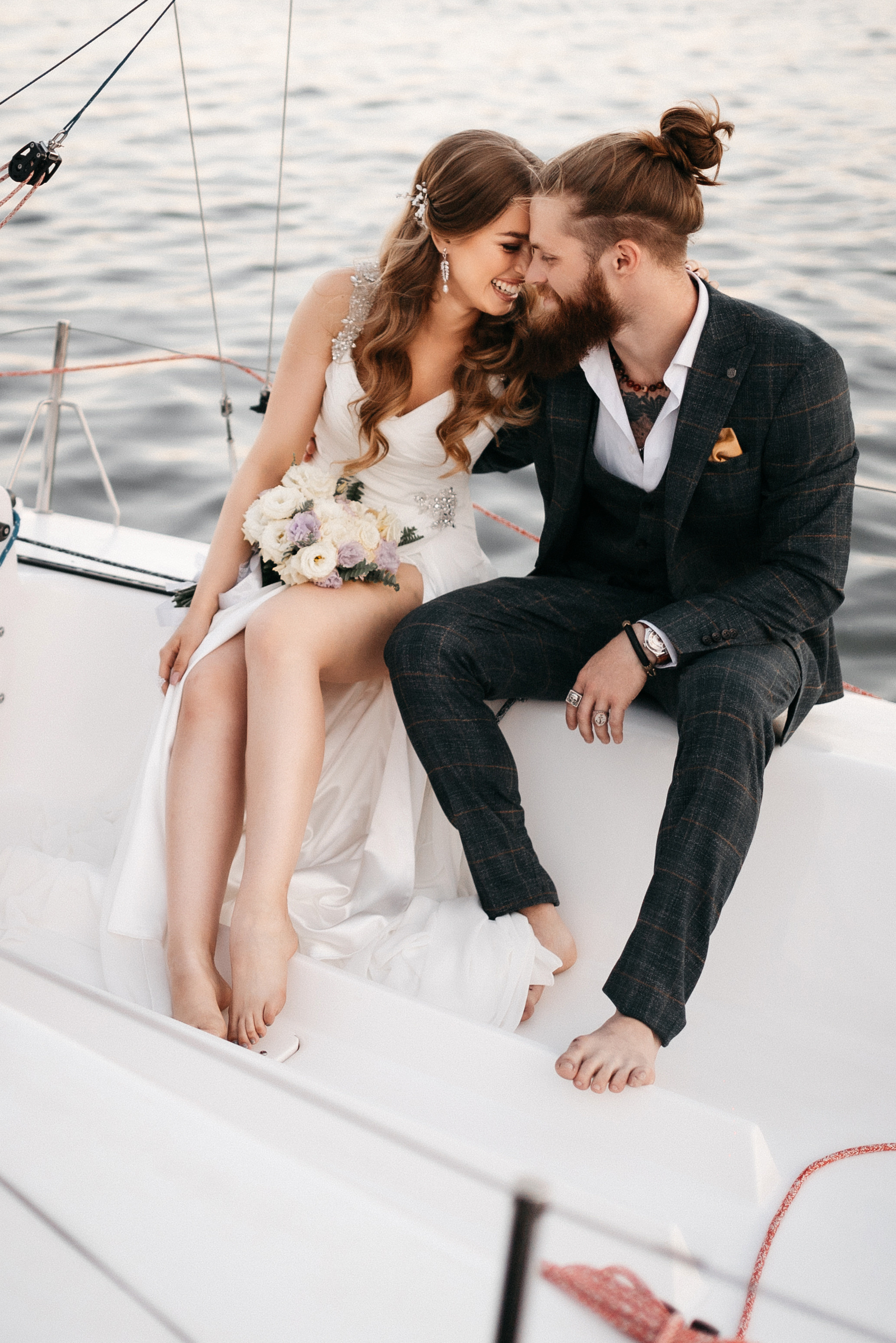 Прогулка на яхте. Фотограф Олег Сотник