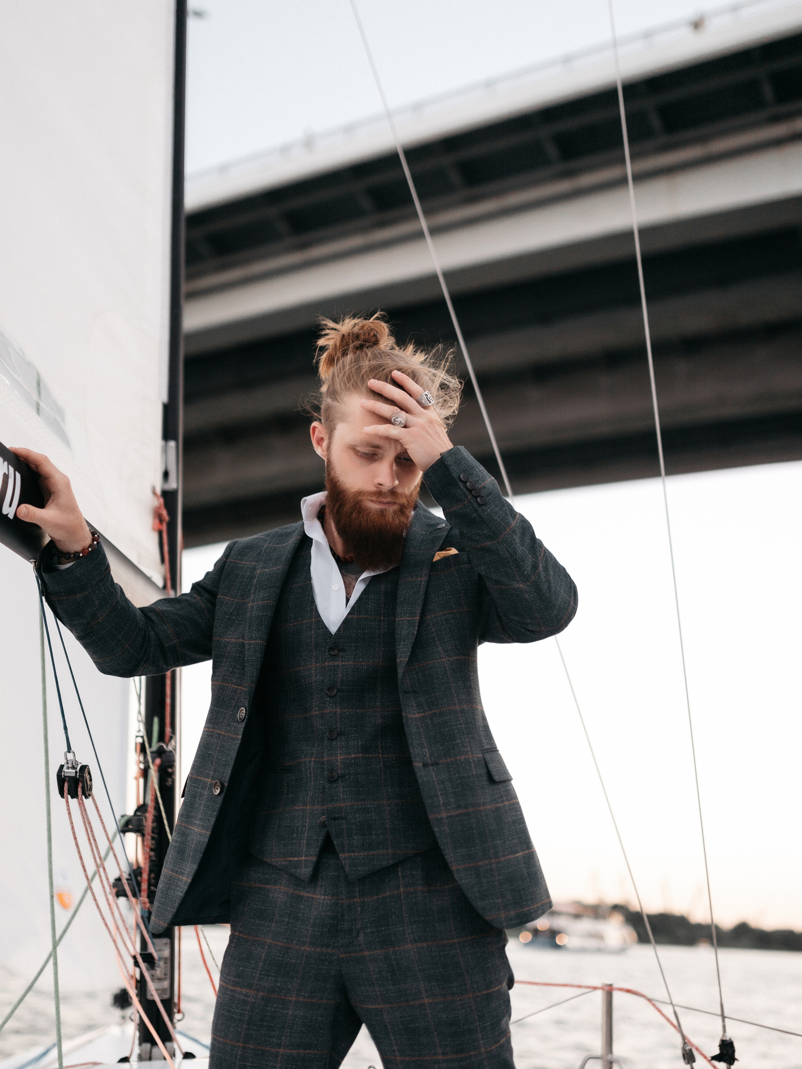 Прогулка на яхте. Фотограф Олег Сотник